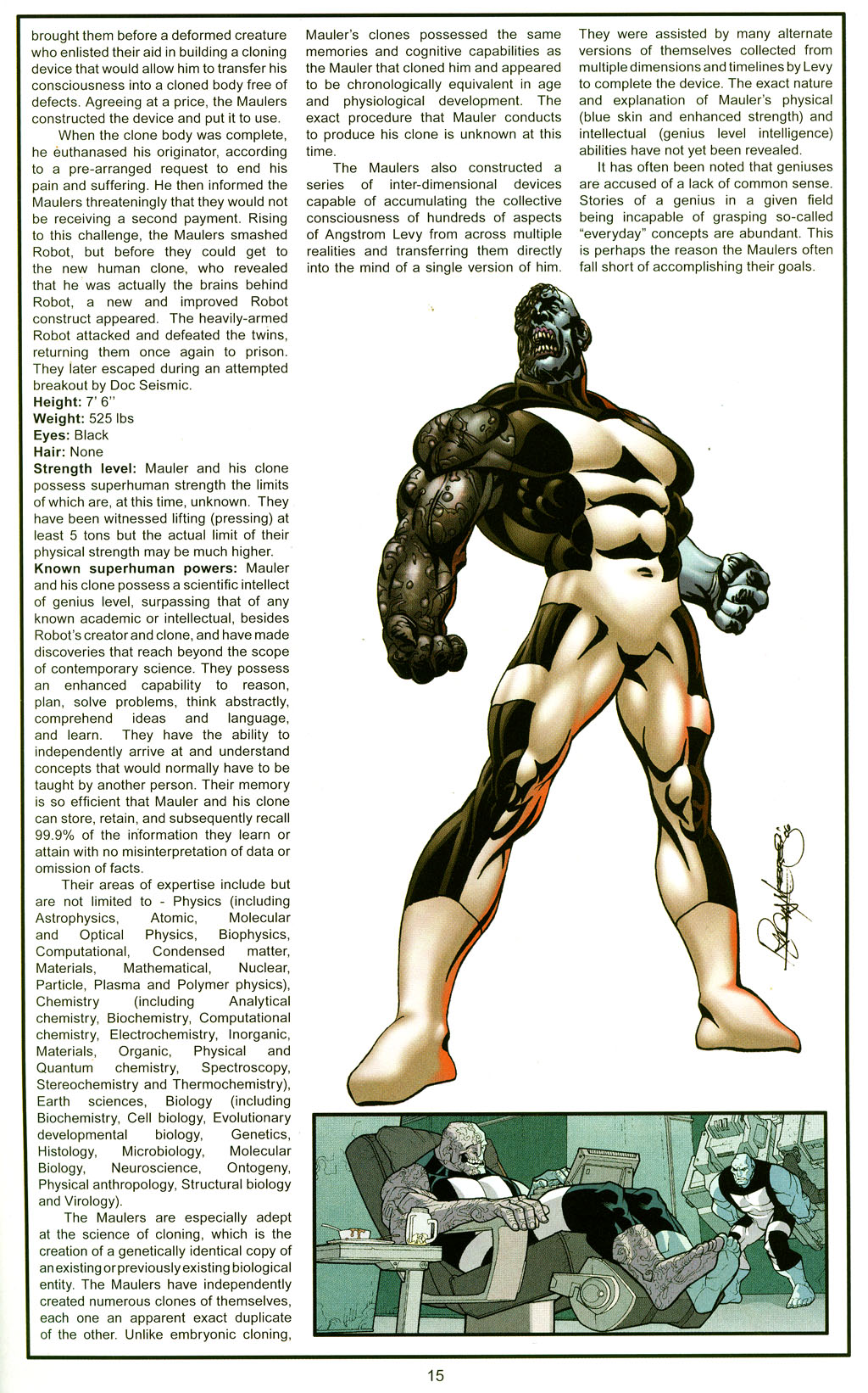 Read online The Official Handbook of the Invincible Universe comic -  Issue #2 - 17