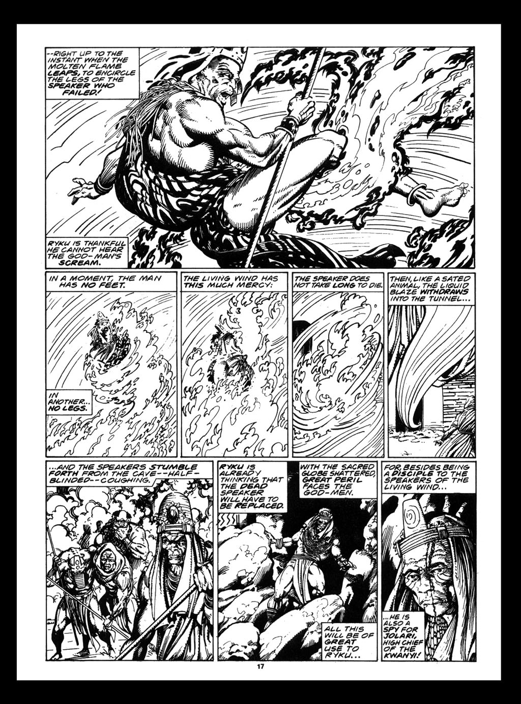 Read online The Savage Sword Of Conan comic -  Issue #212 - 19