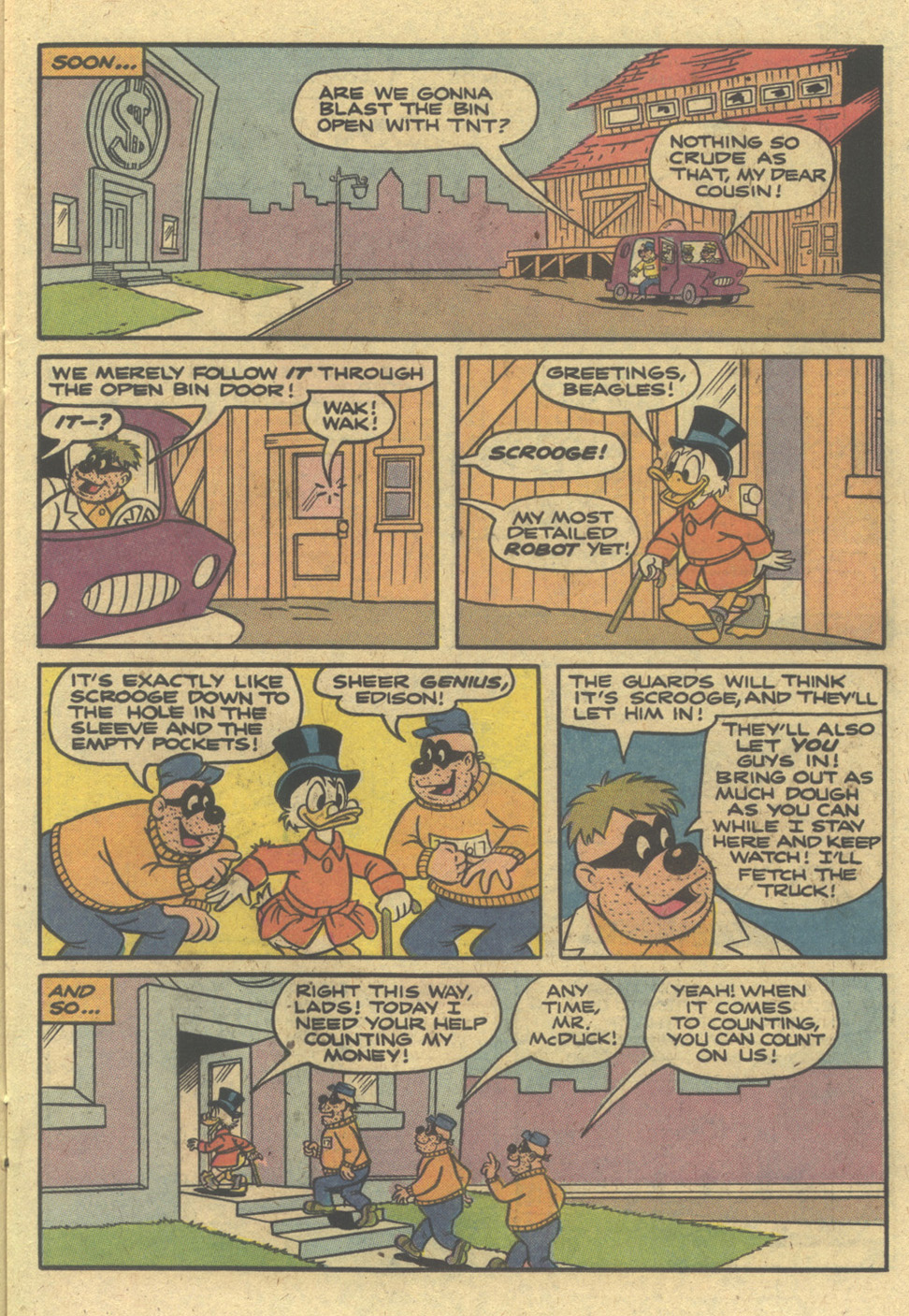 Read online Walt Disney THE BEAGLE BOYS comic -  Issue #40 - 15