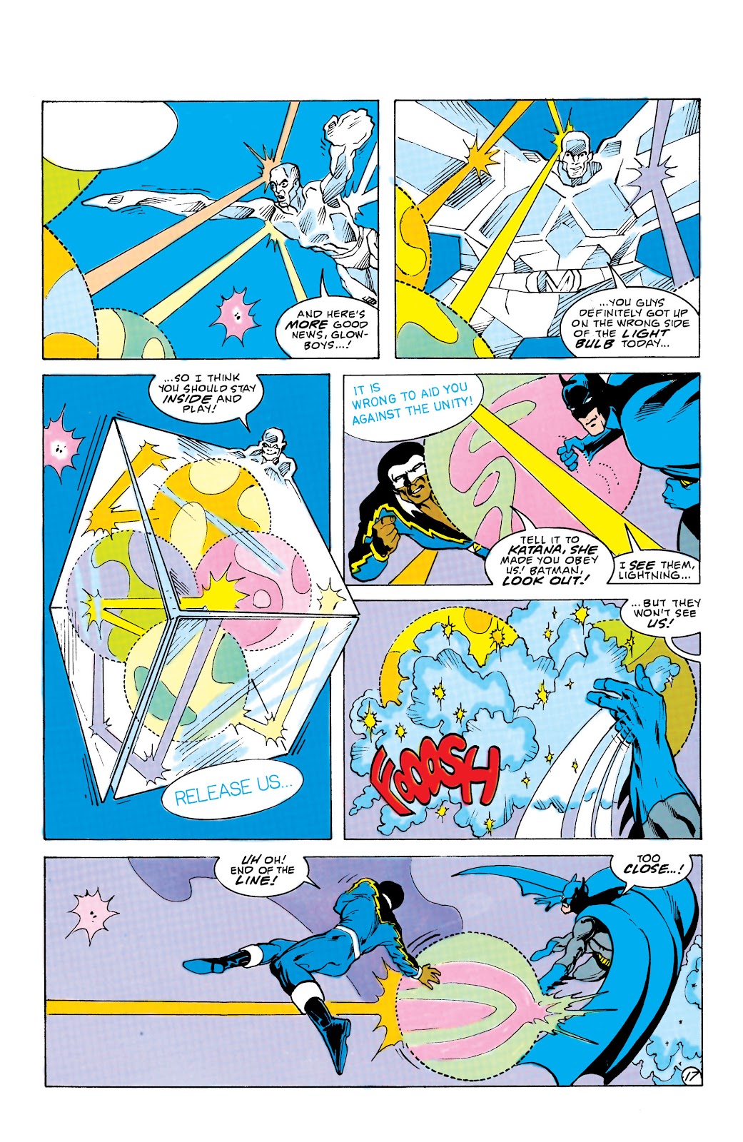 Batman and the Outsiders (1983) issue 23 - Page 17
