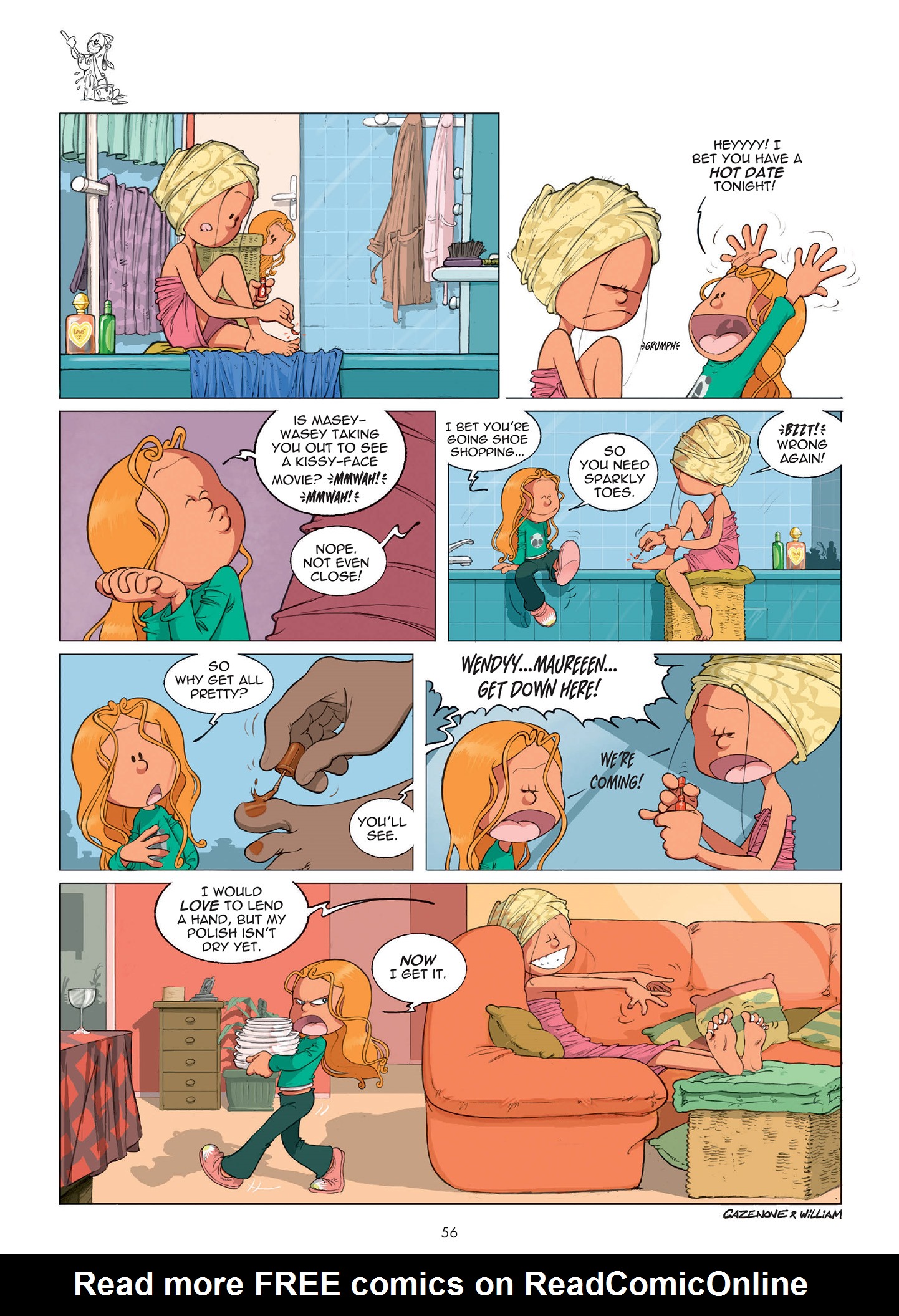 Read online The Sisters comic -  Issue # TPB 2 - 57
