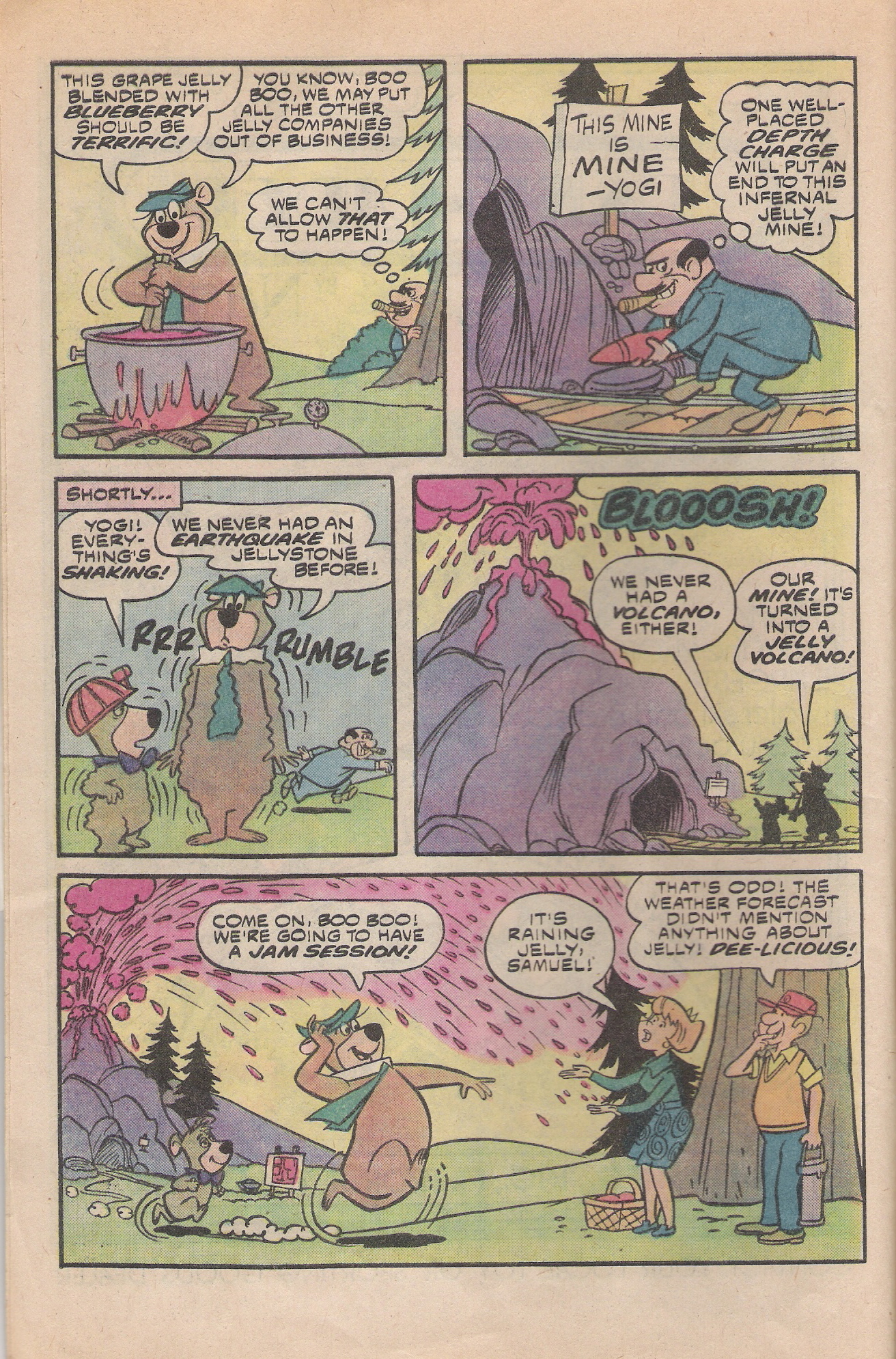 Read online Yogi Bear comic -  Issue #5 - 8