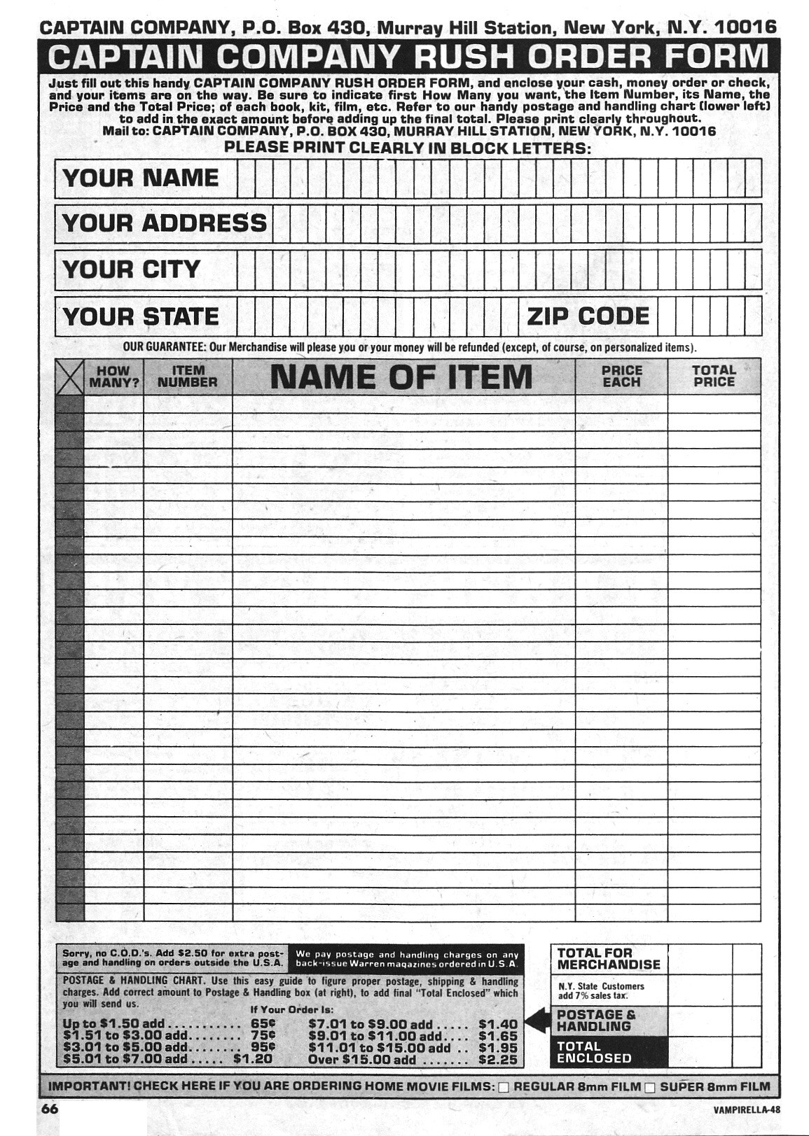 Read online Vampirella (1969) comic -  Issue #48 - 66