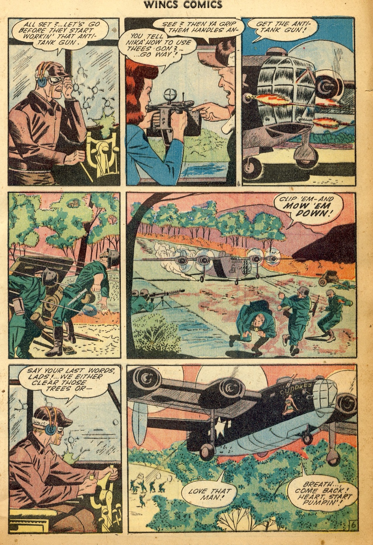 Read online Wings Comics comic -  Issue #52 - 49
