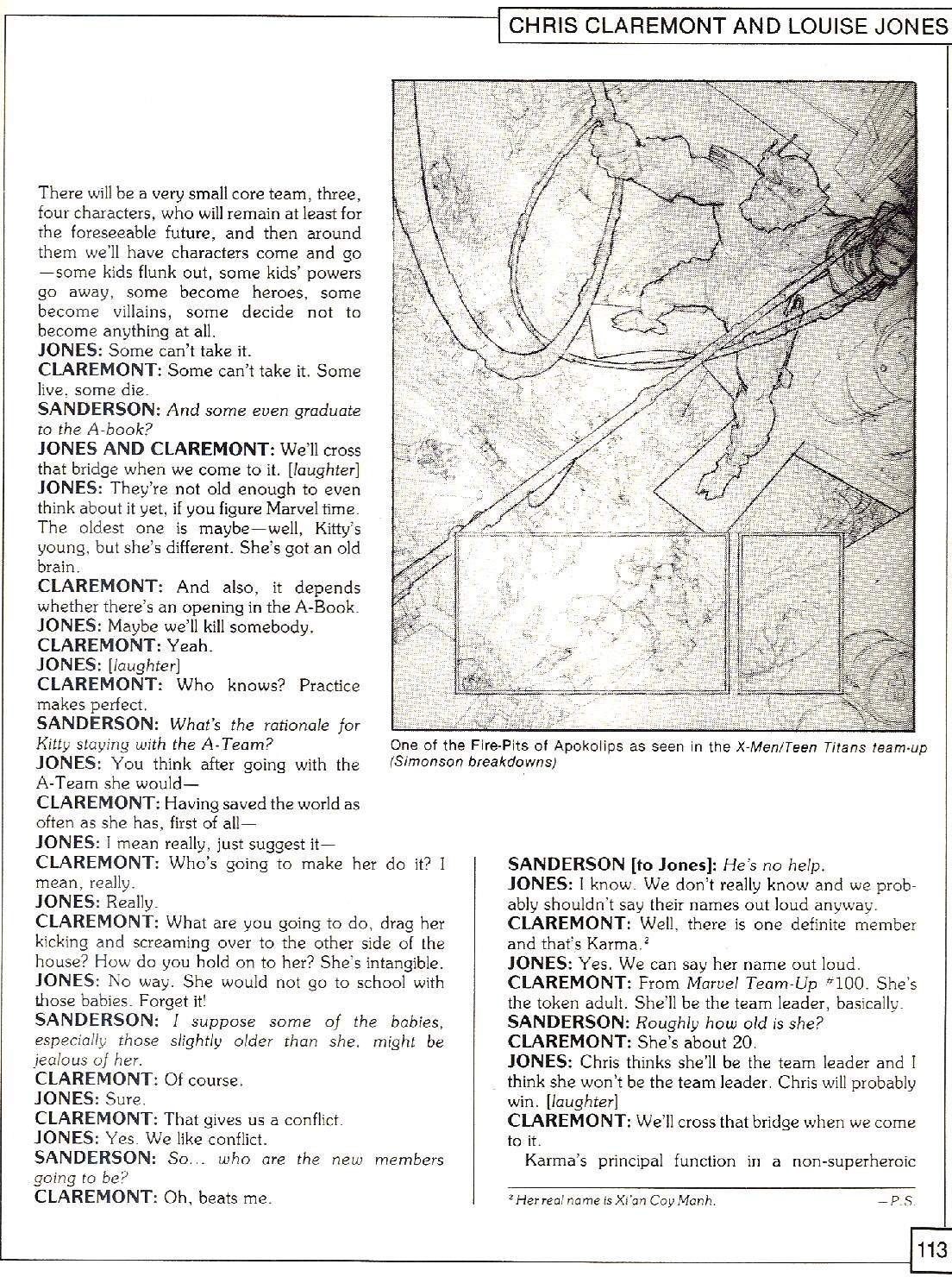 Read online The X-Men Companion comic -  Issue #2 - 113