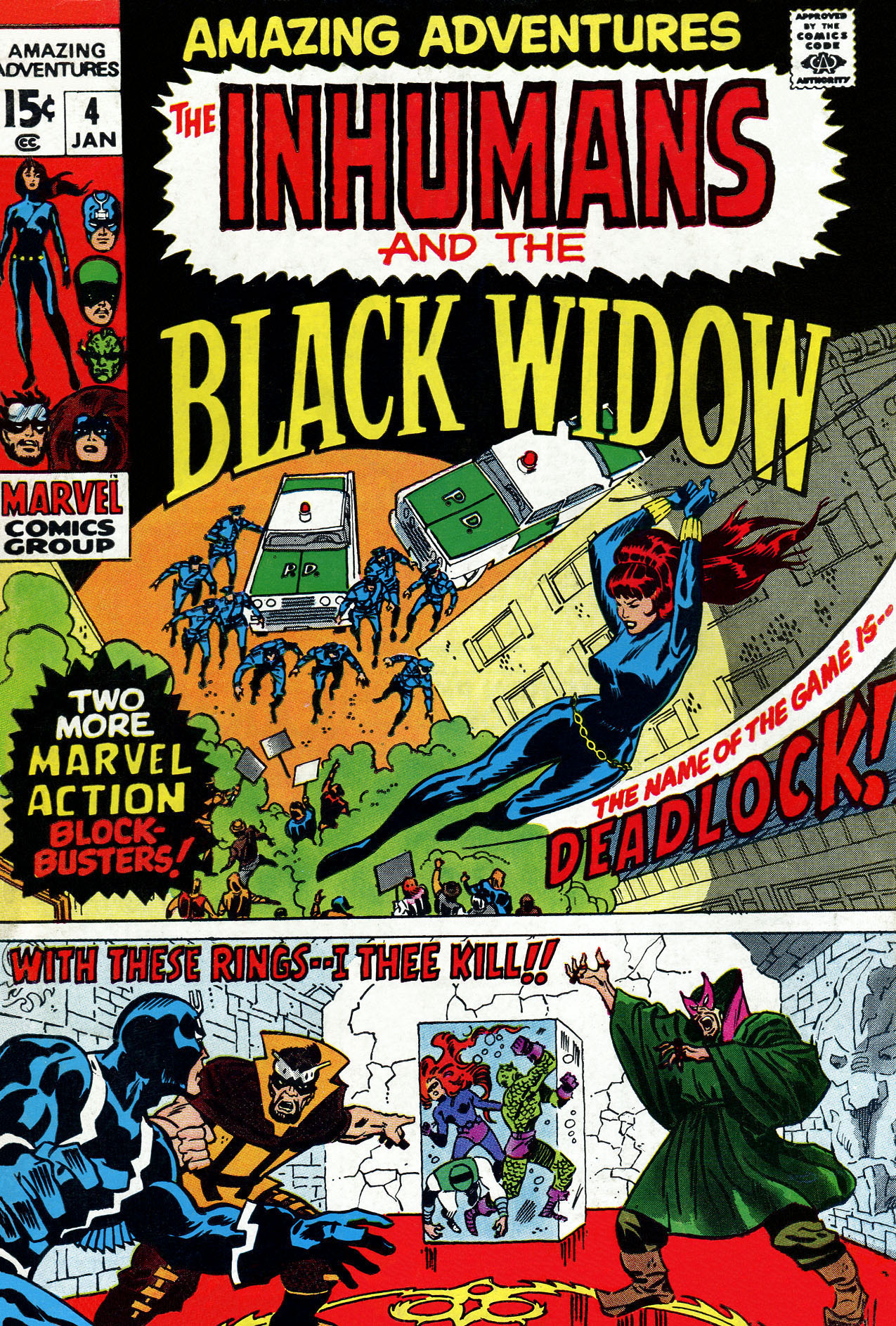 Read online Amazing Adventures (1970) comic -  Issue #4 - 1