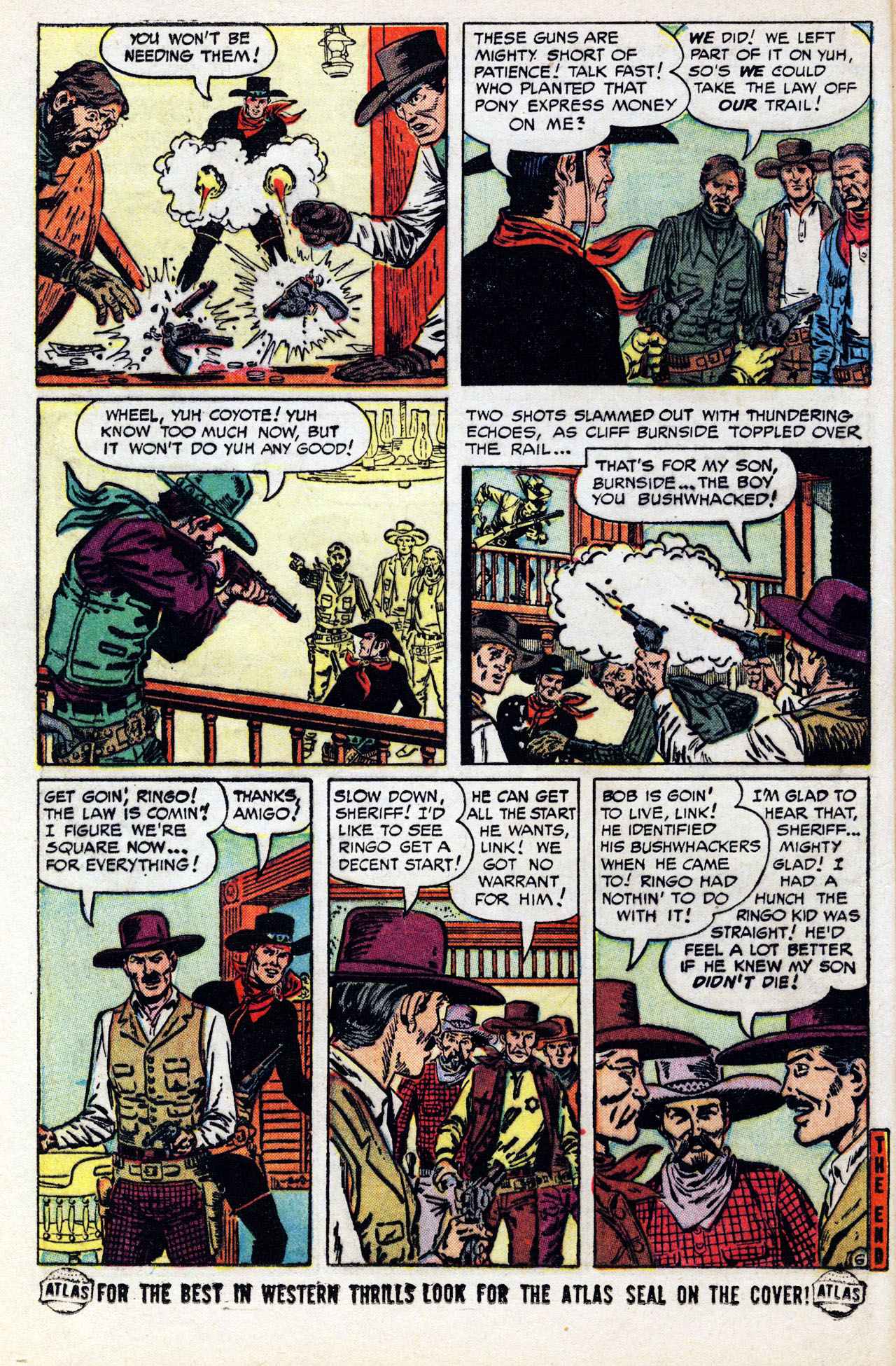 Read online Ringo Kid comic -  Issue #6 - 17