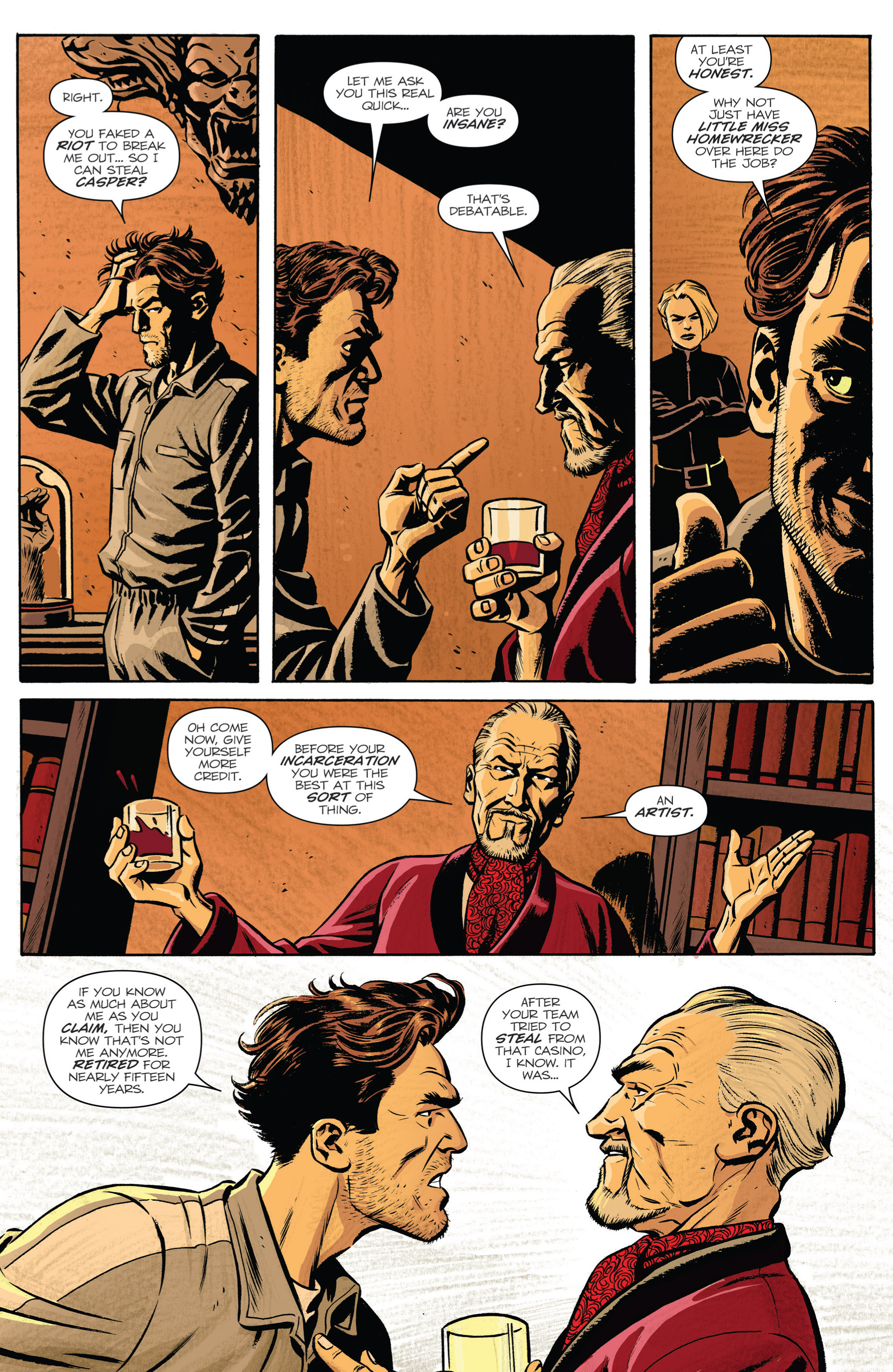 Read online Ghosted comic -  Issue #1 - 13