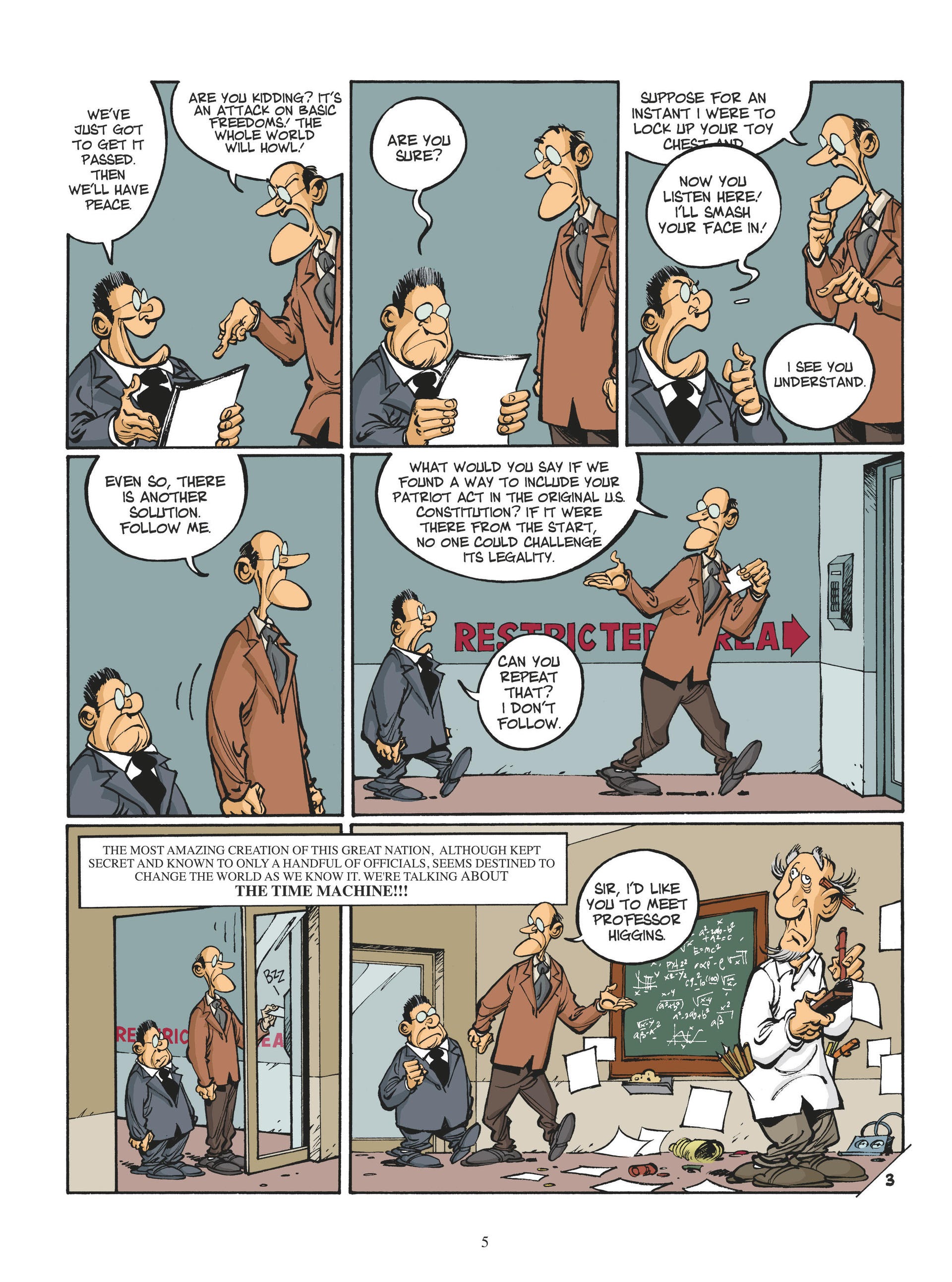 Read online Mister President comic -  Issue #3 - 5