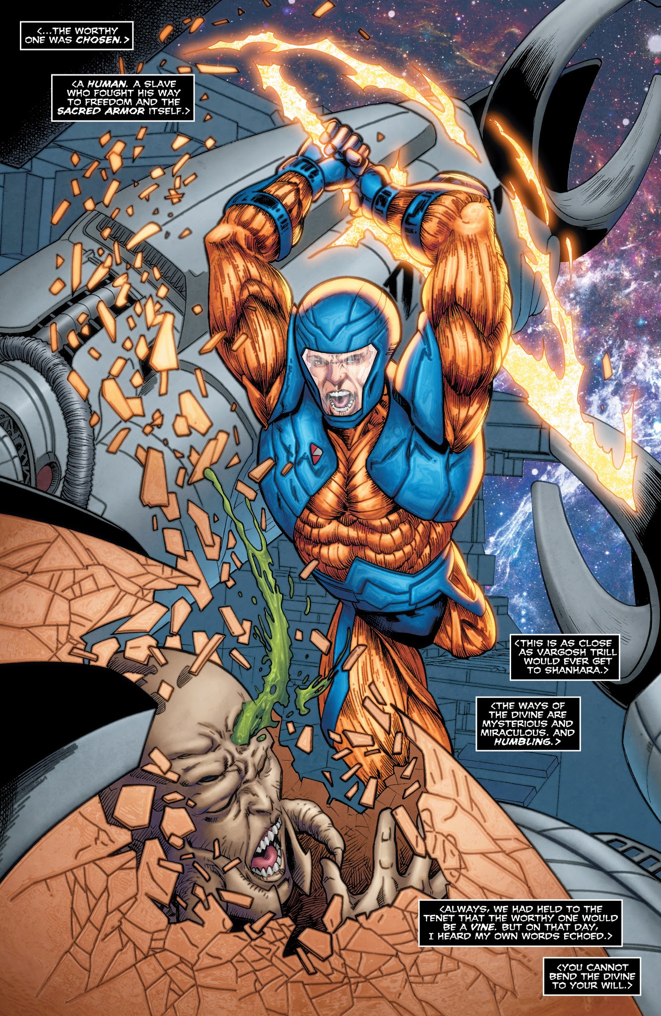 Read online X-O Manowar: Commander Trill comic -  Issue # Full - 19