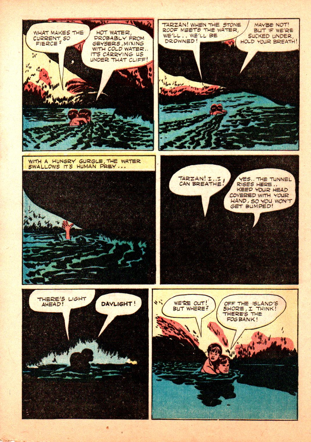 Read online Tarzan (1948) comic -  Issue #3 - 32
