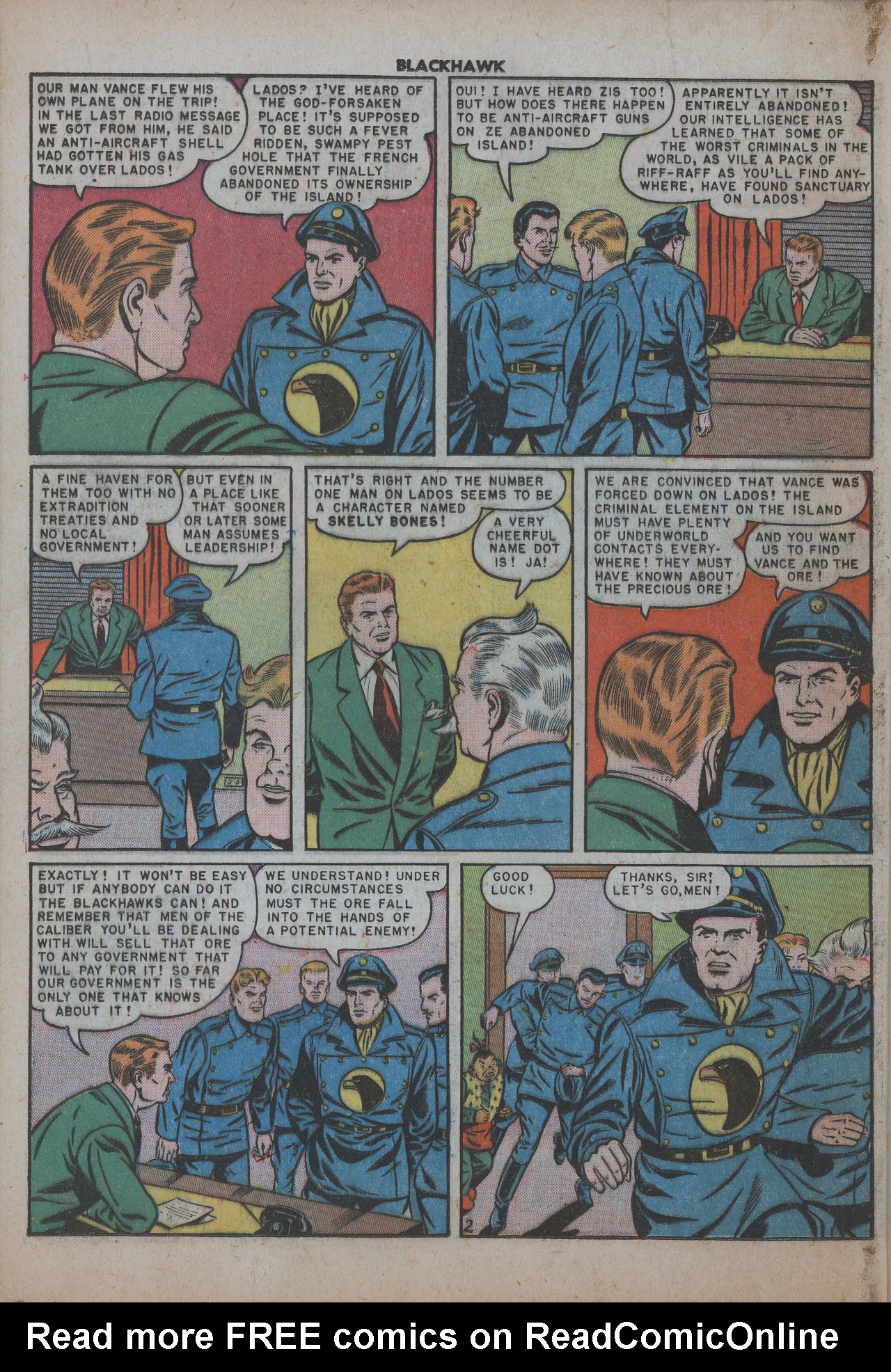 Read online Blackhawk (1957) comic -  Issue #34 - 17