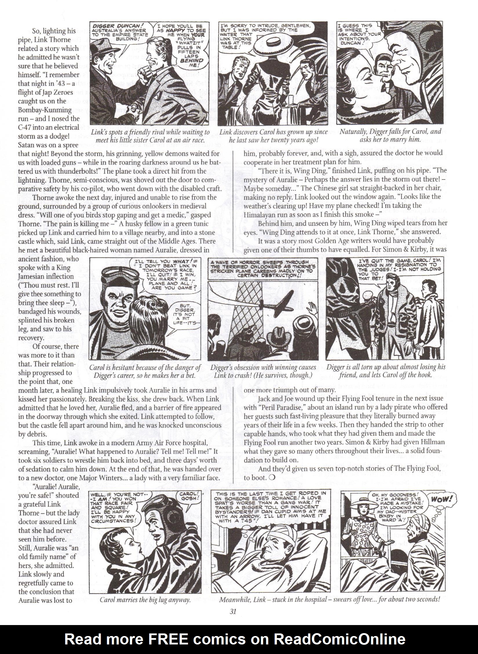 Read online The Jack Kirby Collector comic -  Issue #16 - 31