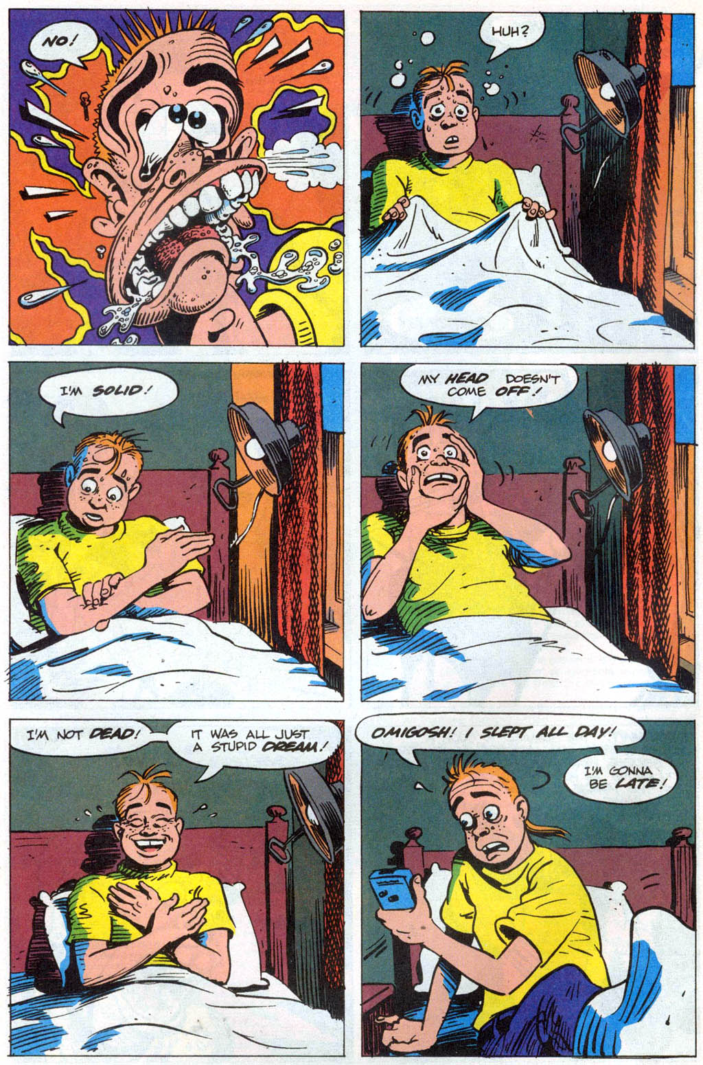 Read online Mort The Dead Teenager comic -  Issue #4 - 23