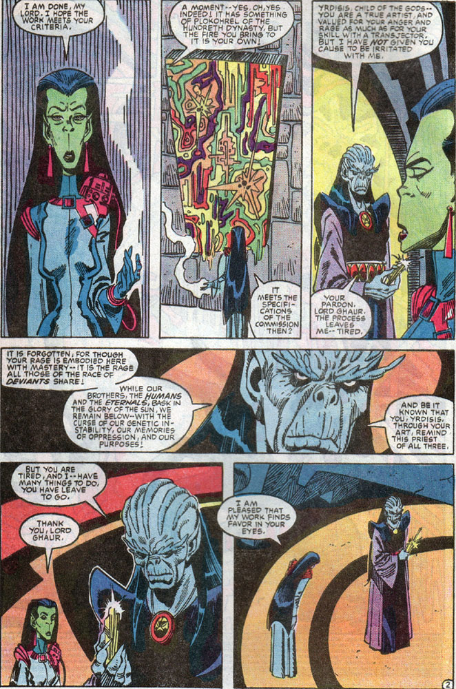 Read online Eternals (1985) comic -  Issue #5 - 3