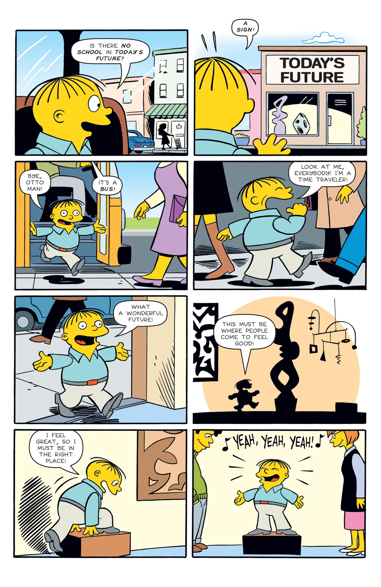 Read online Simpsons One-Shot Wonders: Ralph Wiggum Comics comic -  Issue # Full - 15