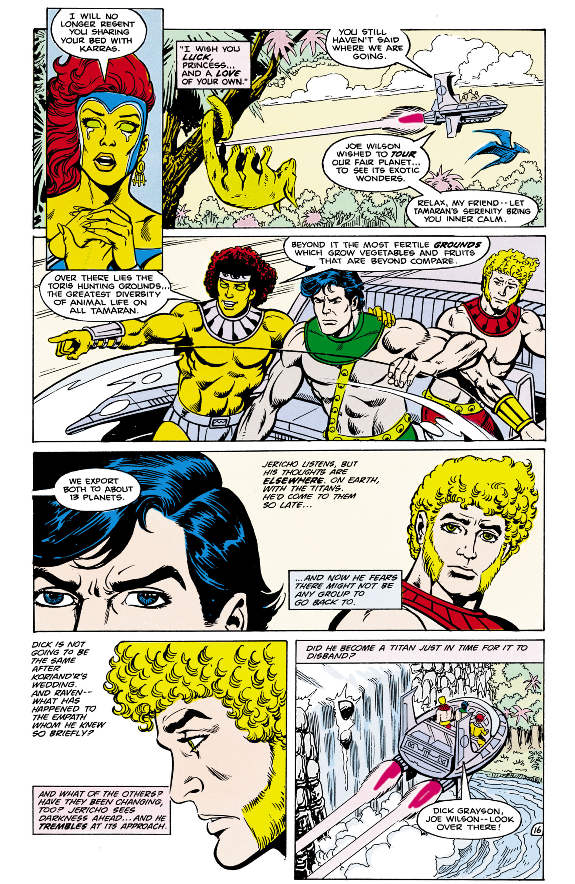 Read online The New Teen Titans (1984) comic -  Issue #16 - 16