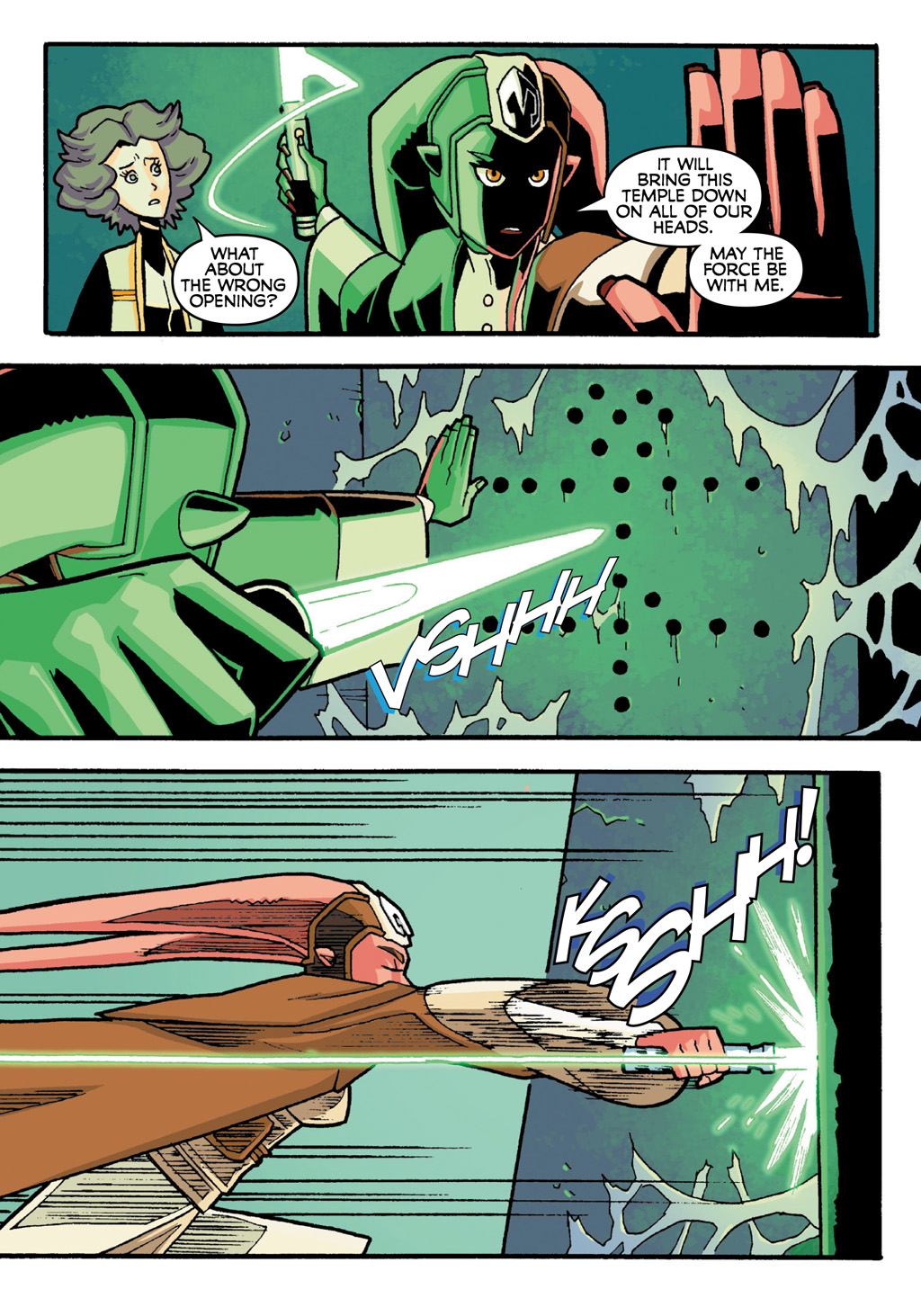 Read online Star Wars: The Clone Wars - Defenders of the Lost Temple comic -  Issue # Full - 26