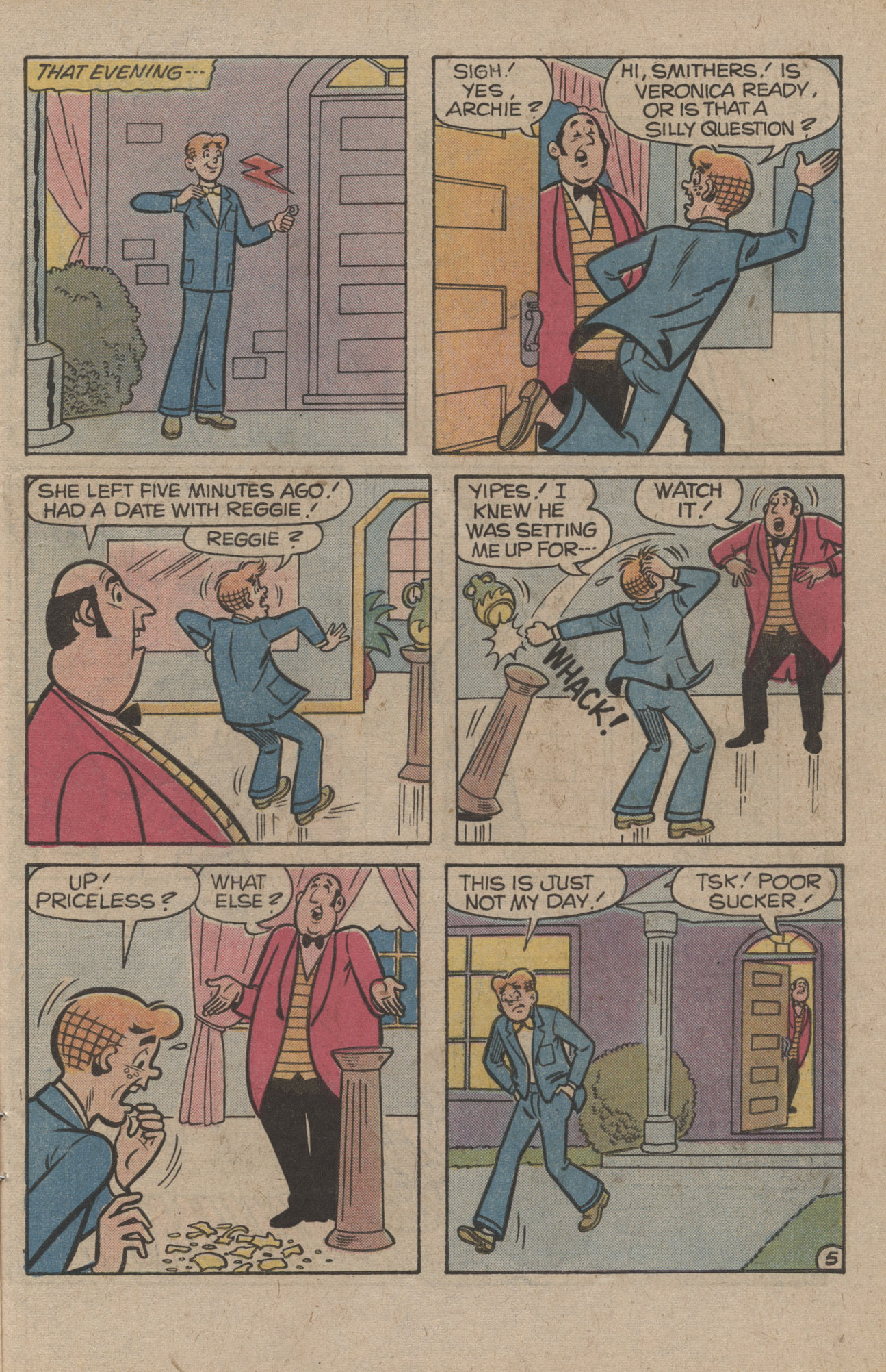 Read online Reggie and Me (1966) comic -  Issue #108 - 7