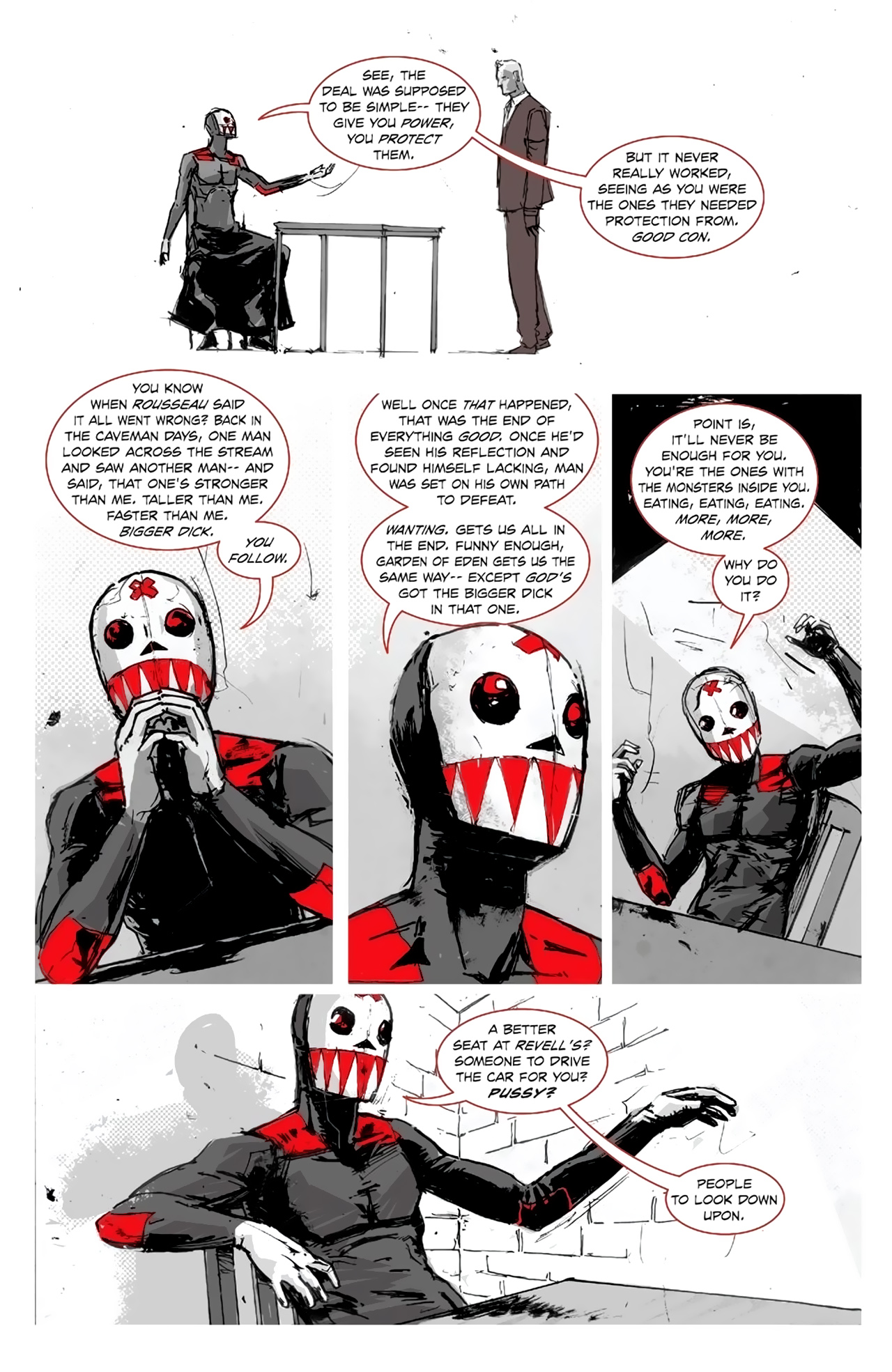 Read online Bedlam comic -  Issue #1 - 20
