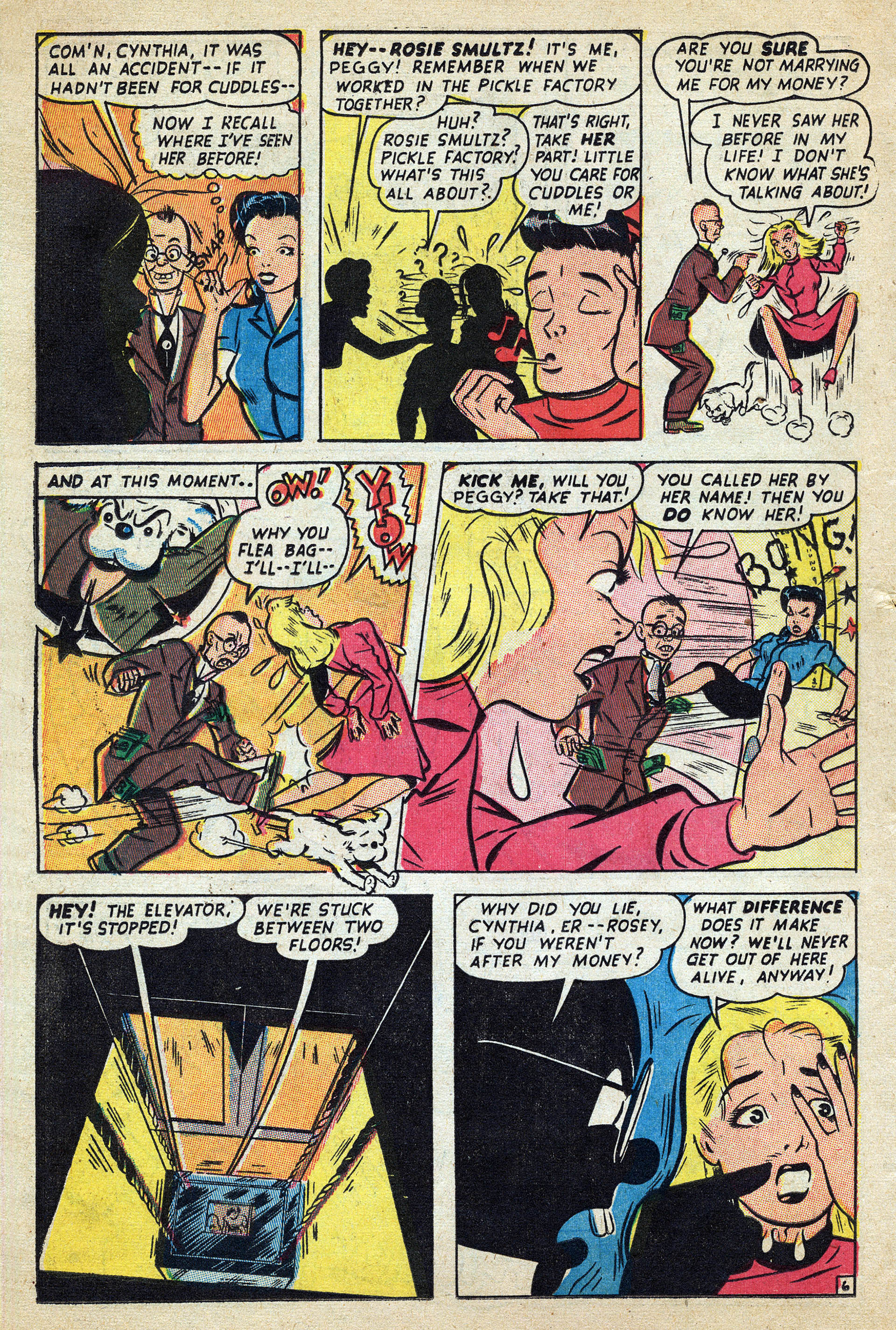 Read online Margie Comics comic -  Issue #35 - 38