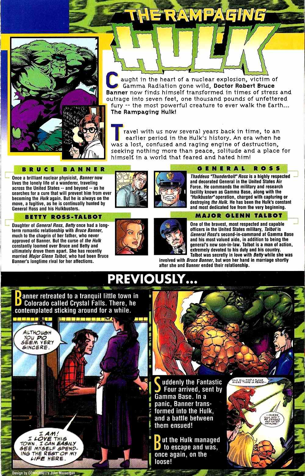 Read online The Rampaging Hulk (1998) comic -  Issue #6 - 2
