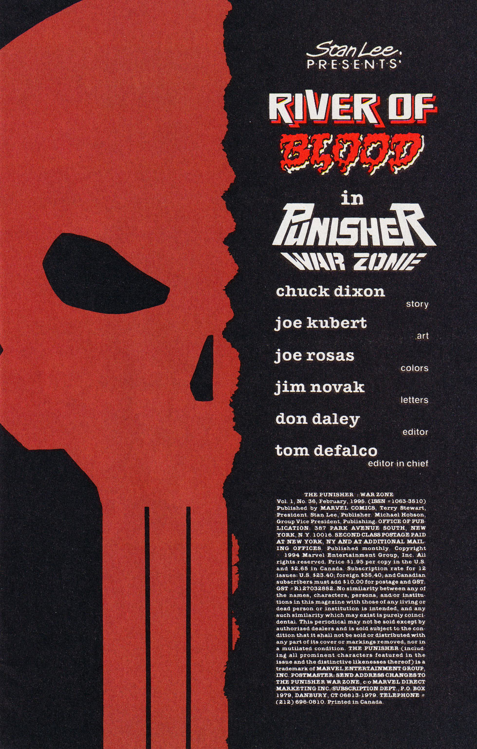 Read online The Punisher War Zone comic -  Issue #36 - 2