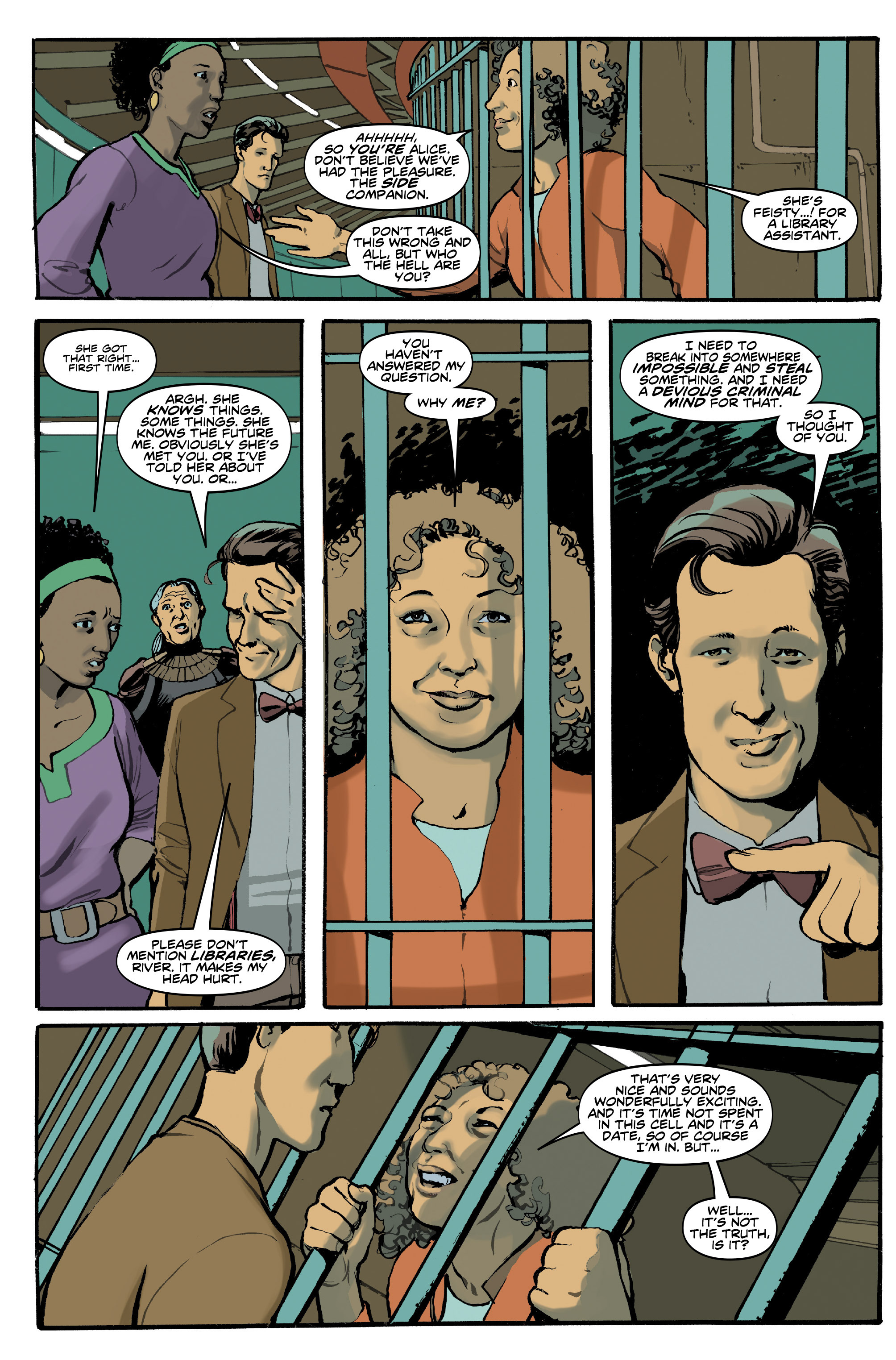 Read online Doctor Who: The Eleventh Doctor Year Two comic -  Issue #6 - 7