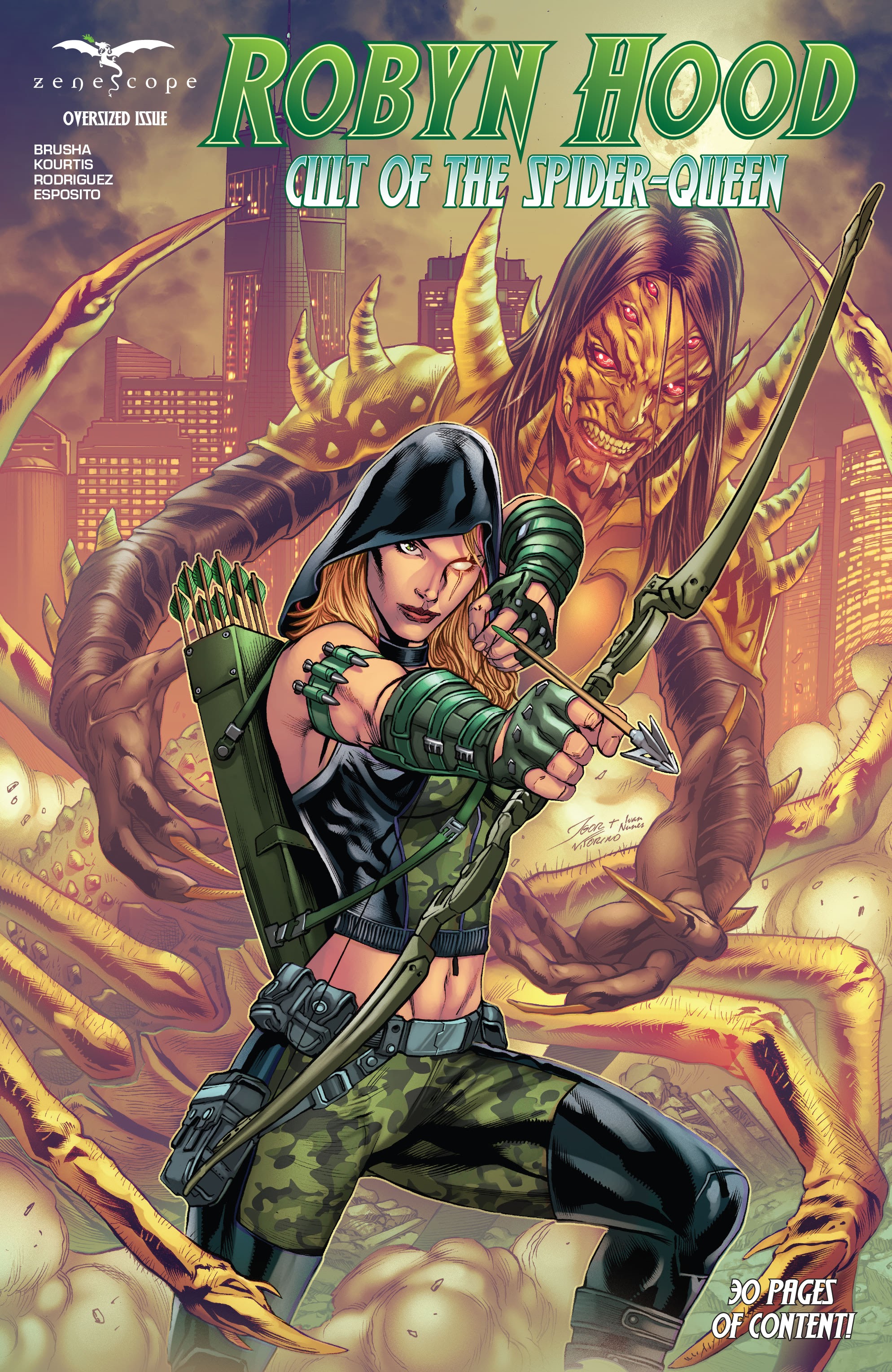 Read online Robyn Hood: Cult of the Spider comic -  Issue # Full - 1