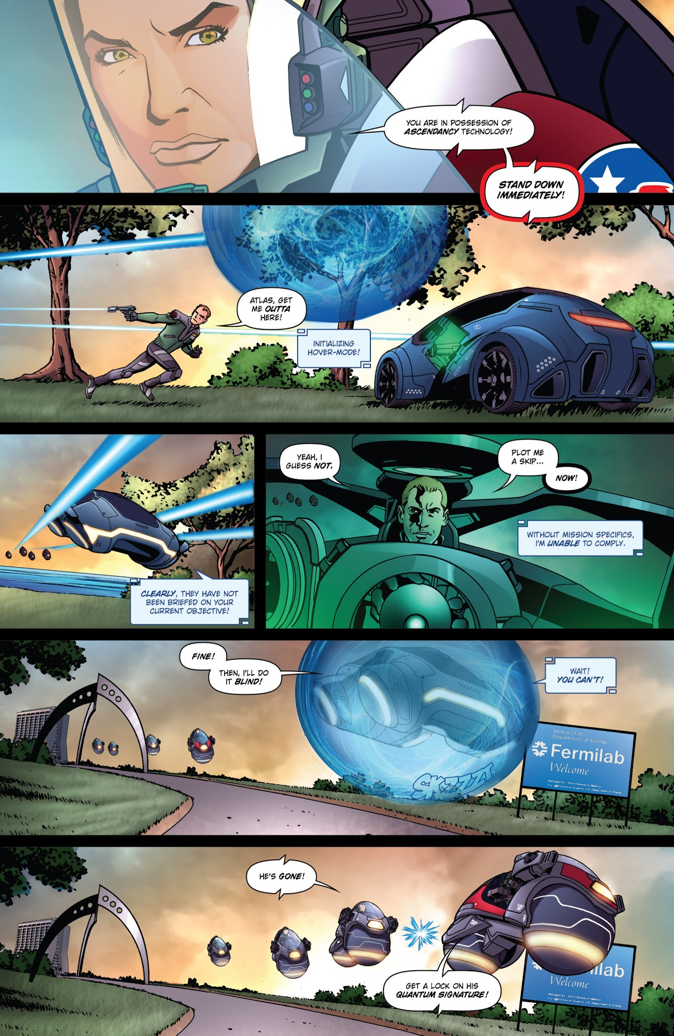 Read online Parallel Man comic -  Issue #1 - 15