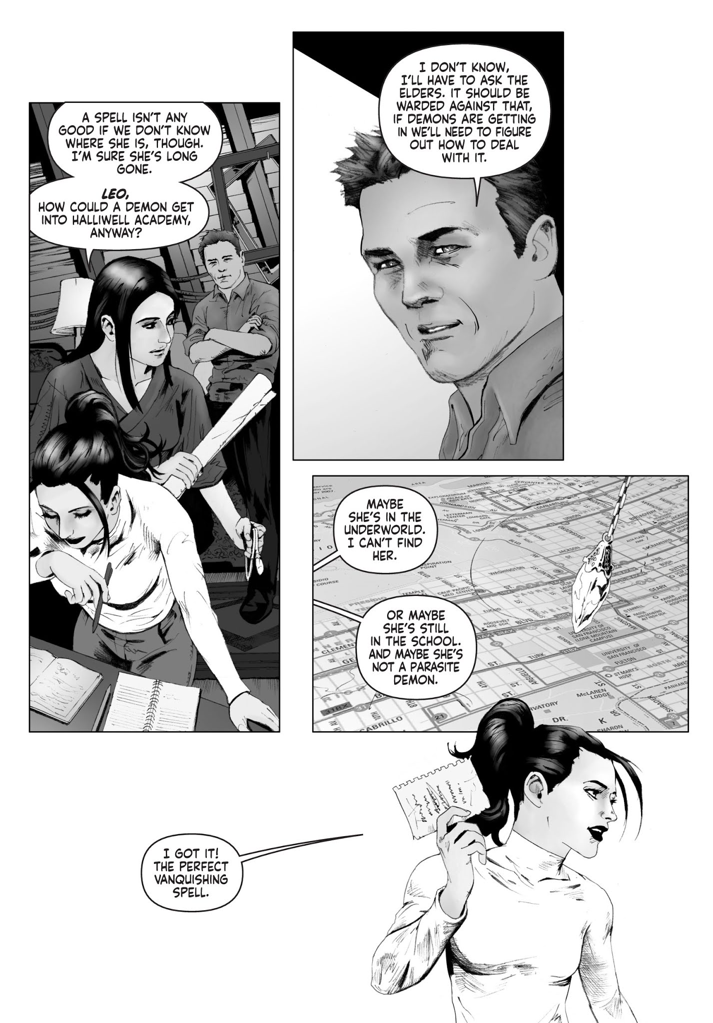 Read online Charmed: Magic School comic -  Issue # TPB - 85