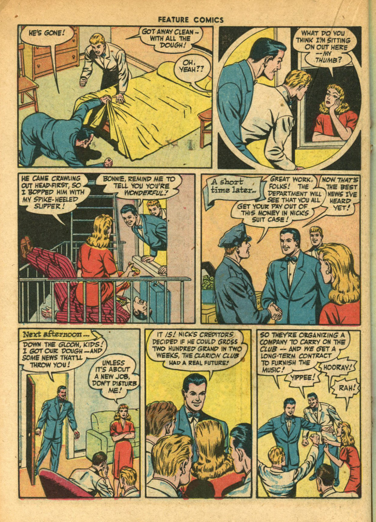 Read online Feature Comics comic -  Issue #103 - 28