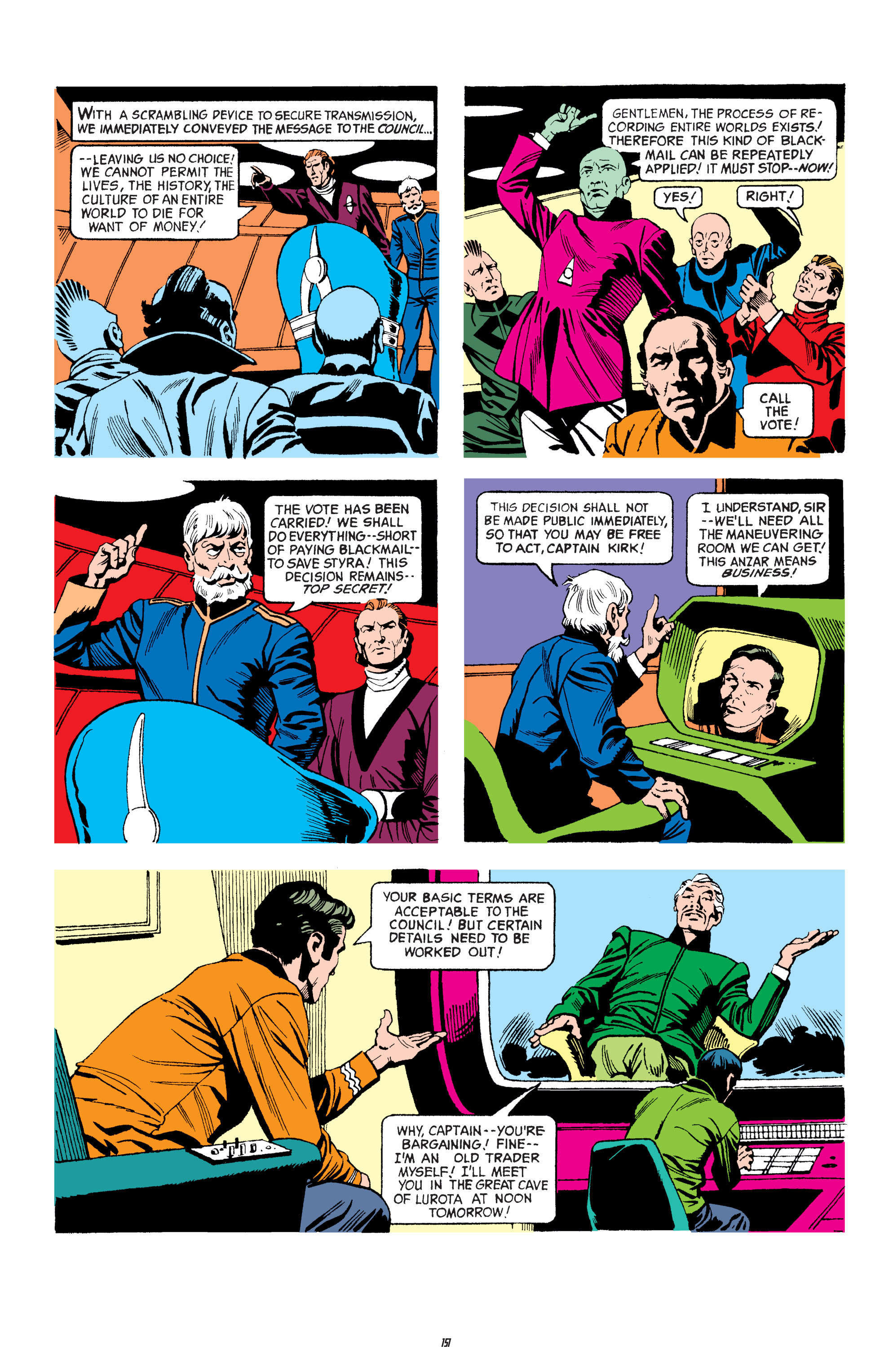 Read online Star Trek Archives comic -  Issue # TPB 3 - 151