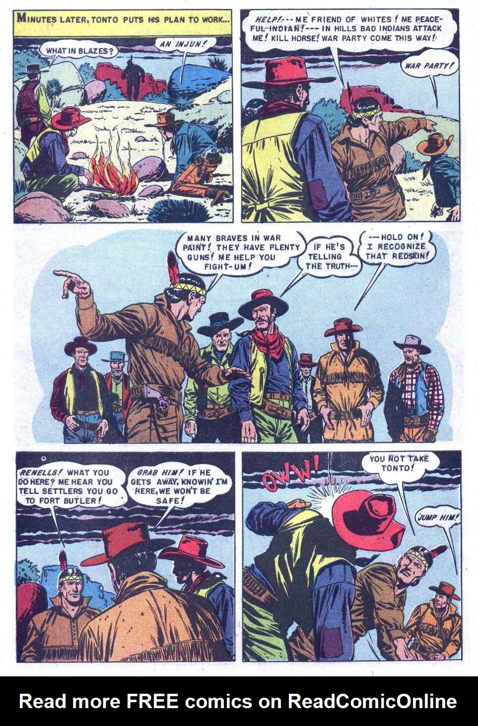 Read online Lone Ranger's Companion Tonto comic -  Issue #6 - 10