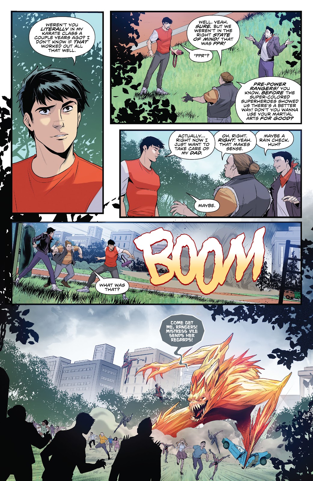 Mighty Morphin Power Rangers issue 103 - Page 14