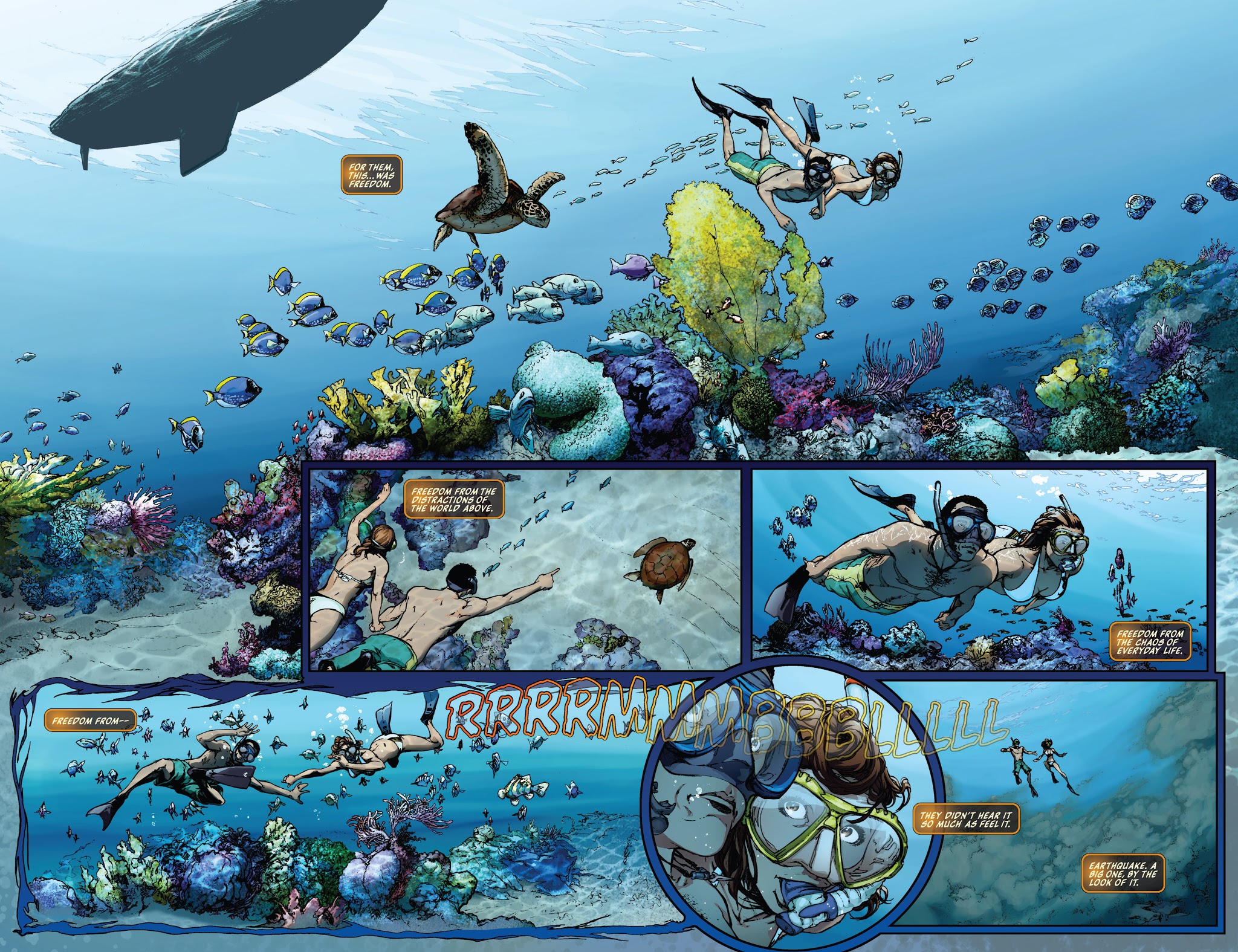 Read online Michael Turner's Fathom (2013) comic -  Issue #1 - 4