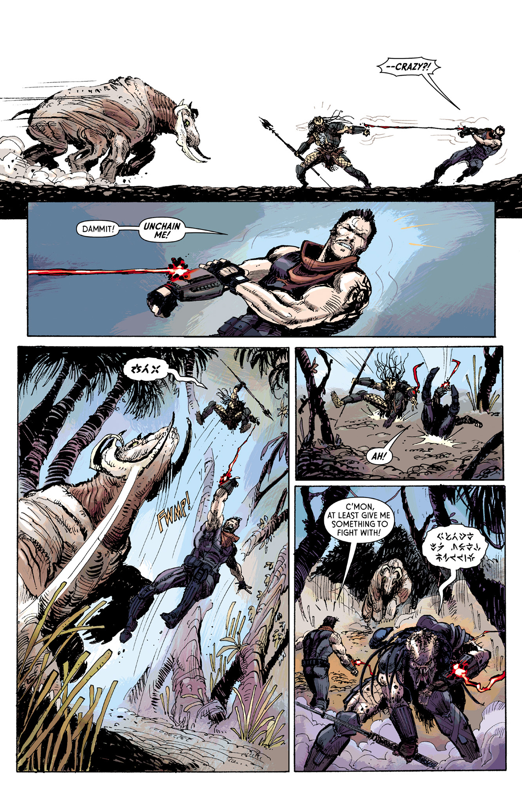 Read online Predator: Fire and Stone comic -  Issue #2 - 21