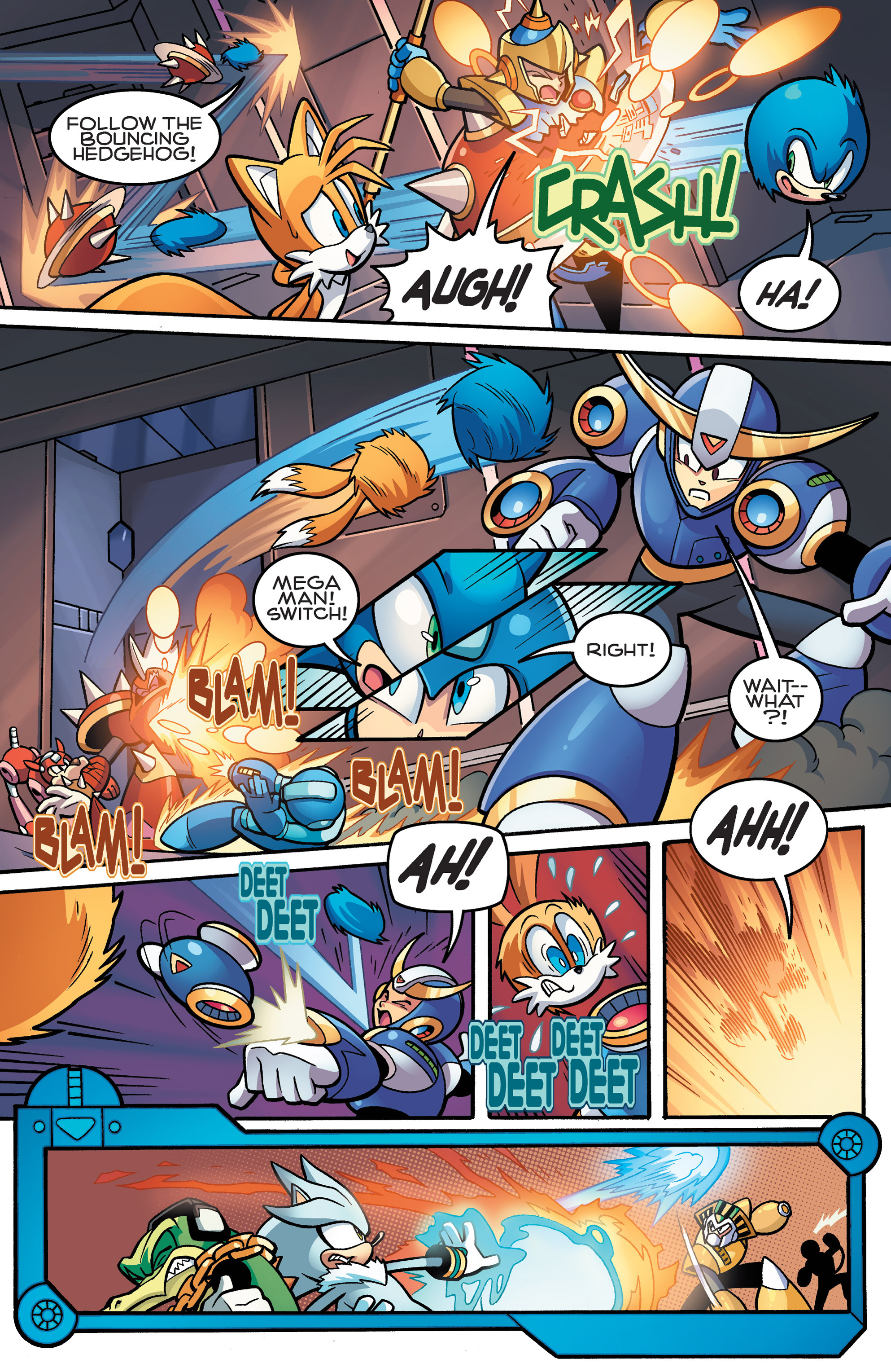 Read online Sonic Mega Man Worlds Collide comic -  Issue # Vol 3 - 60