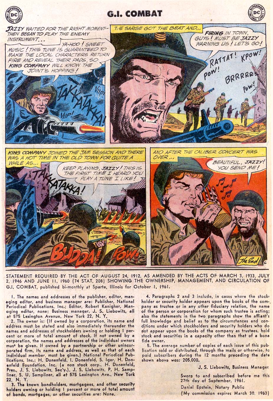 Read online G.I. Combat (1952) comic -  Issue #92 - 31