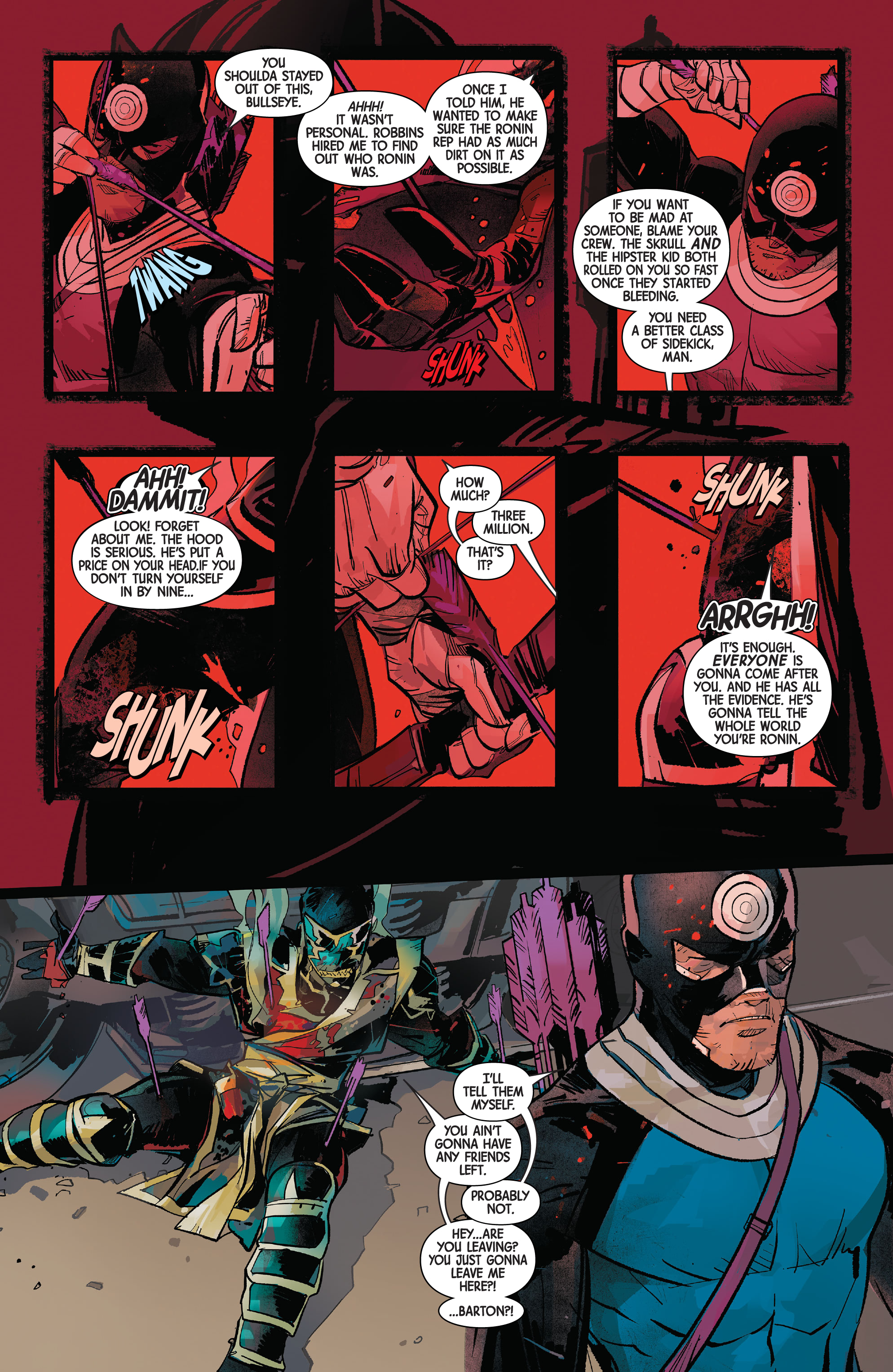 Read online Hawkeye: Freefall comic -  Issue #6 - 11