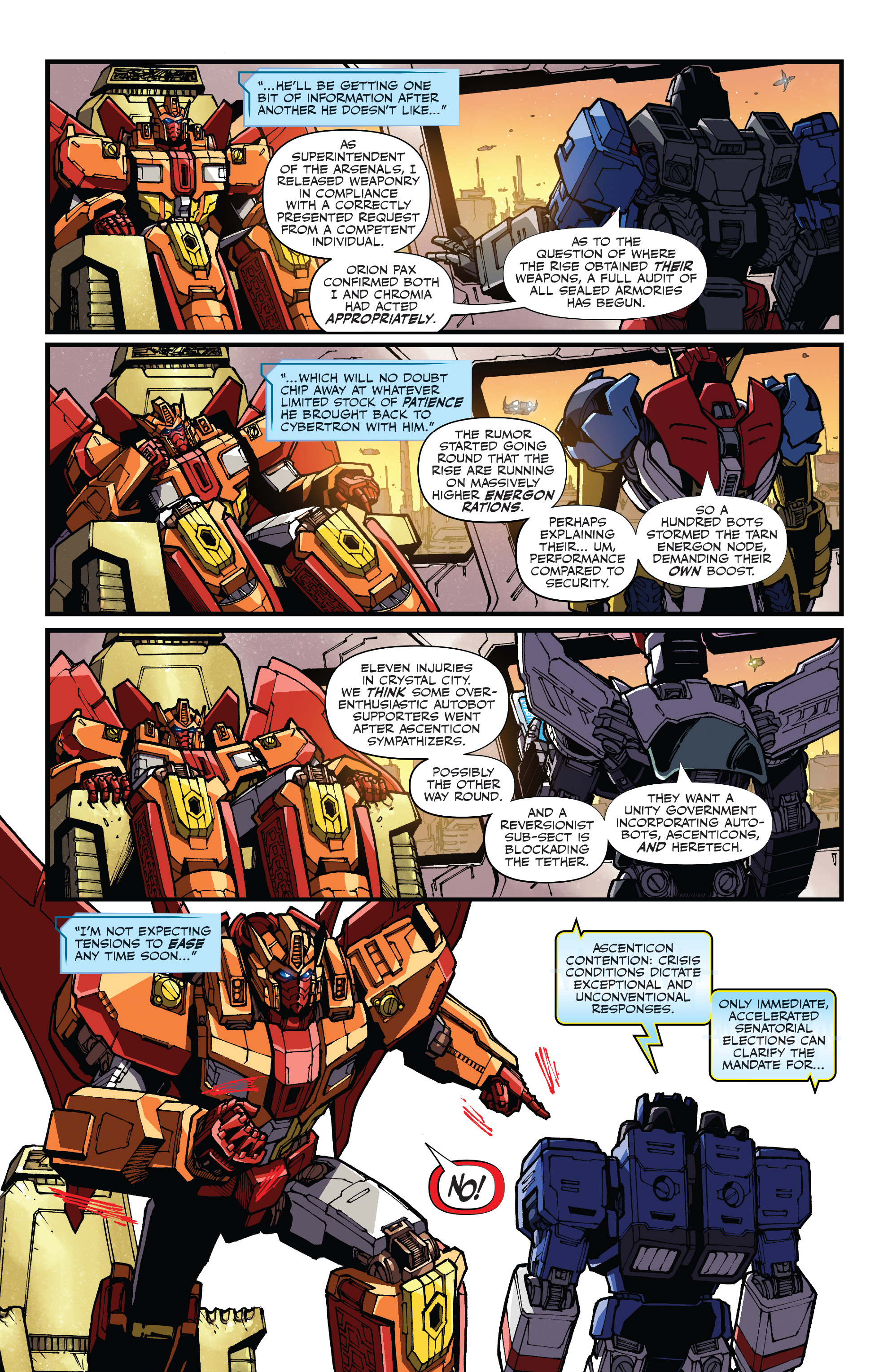 Read online Transformers (2019) comic -  Issue #13 - 10
