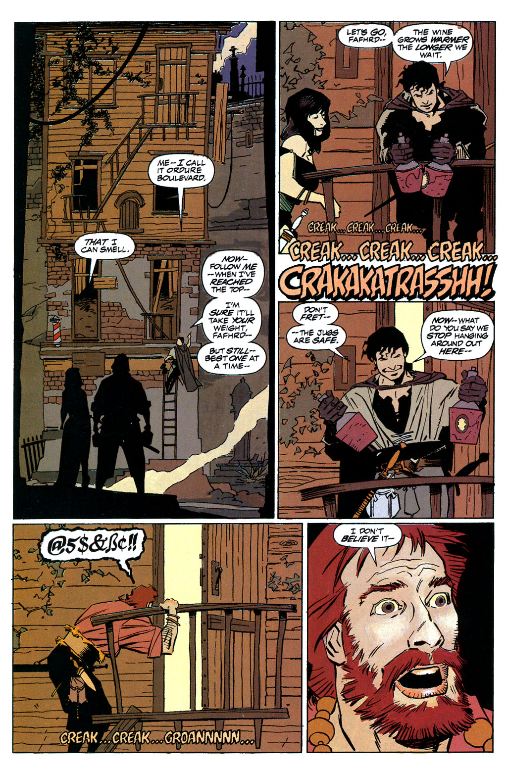 Read online Fafhrd and the Gray Mouser comic -  Issue #1 - 8