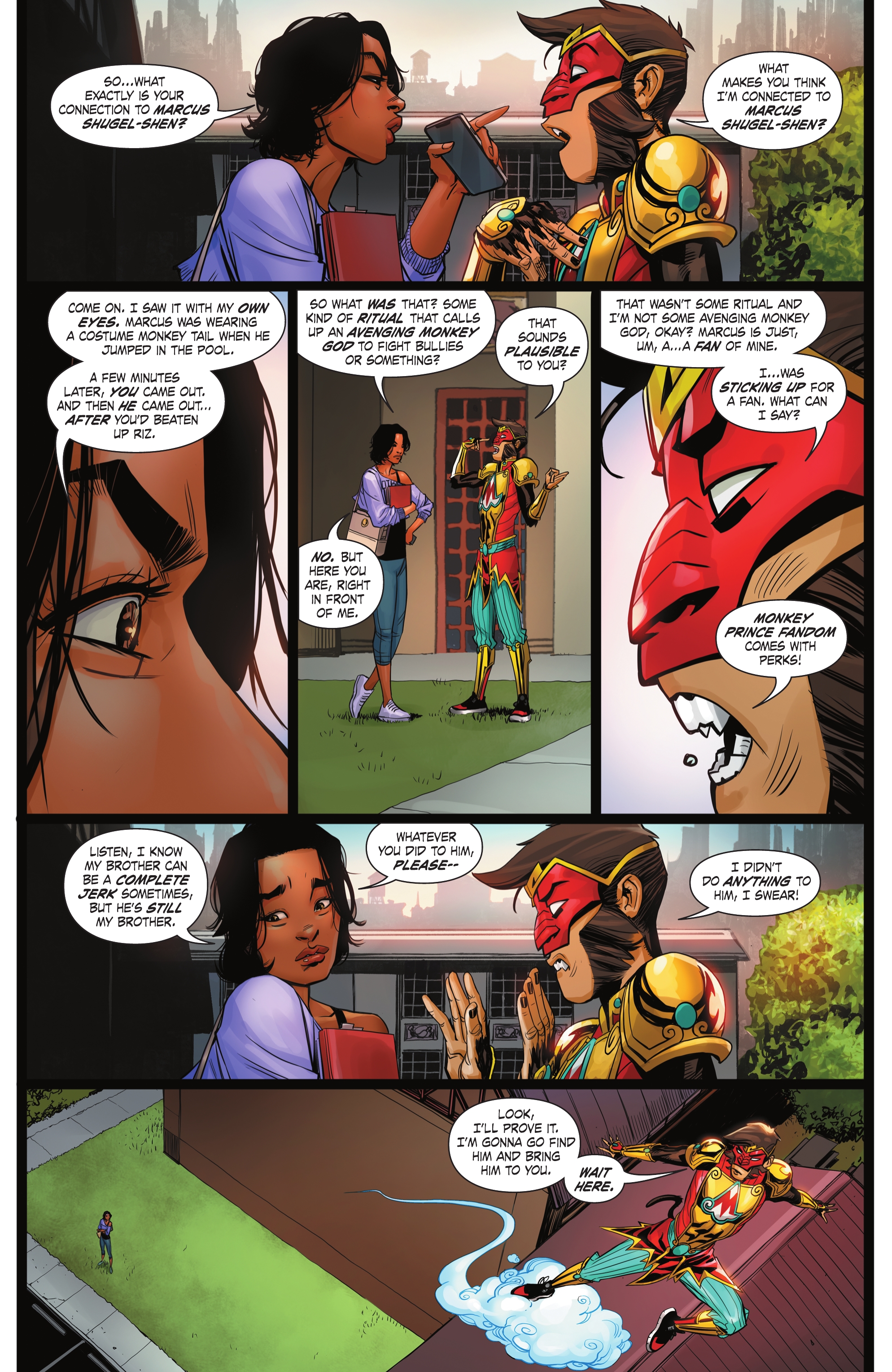 Read online Monkey Prince comic -  Issue #3 - 14