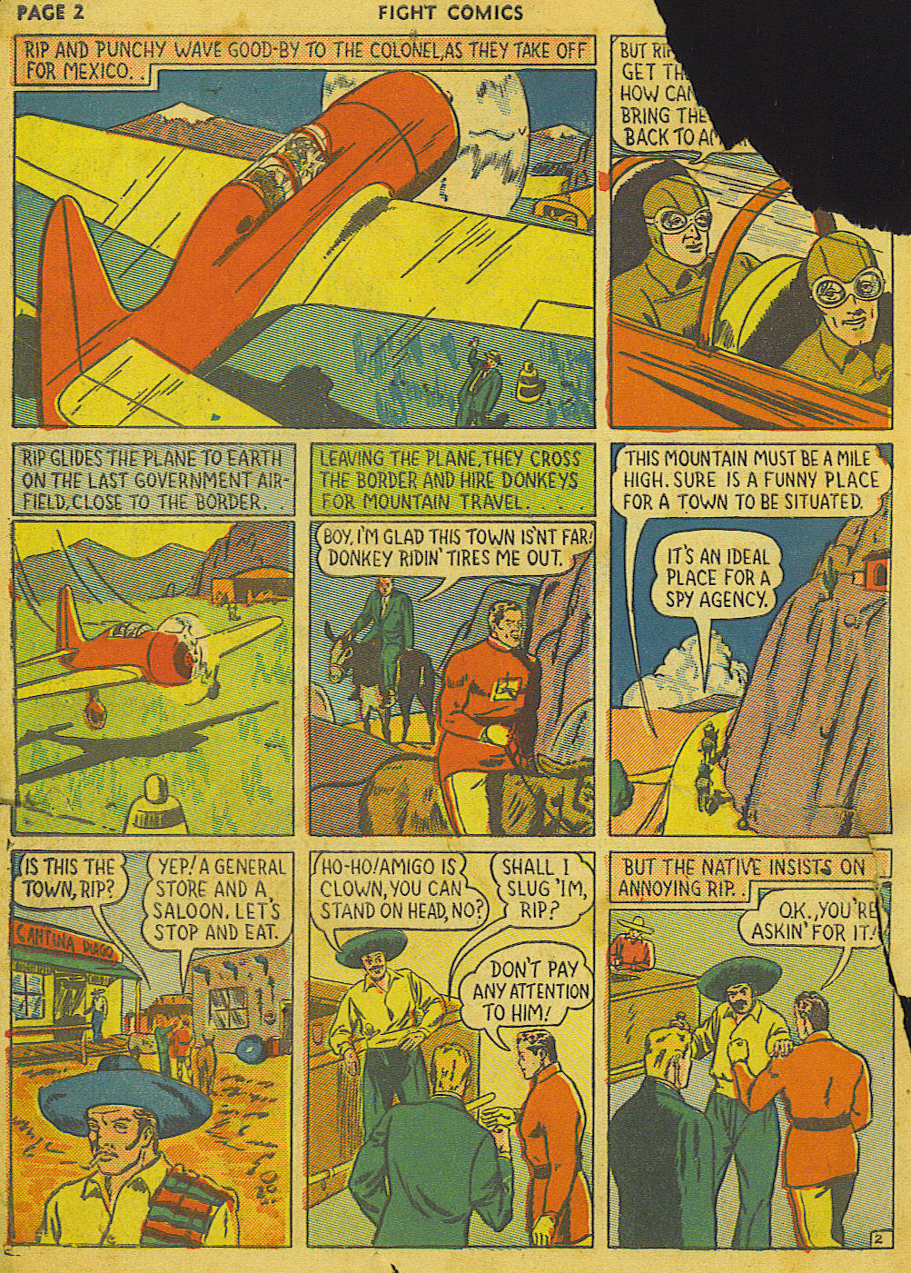 Read online Fight Comics comic -  Issue #6 - 4