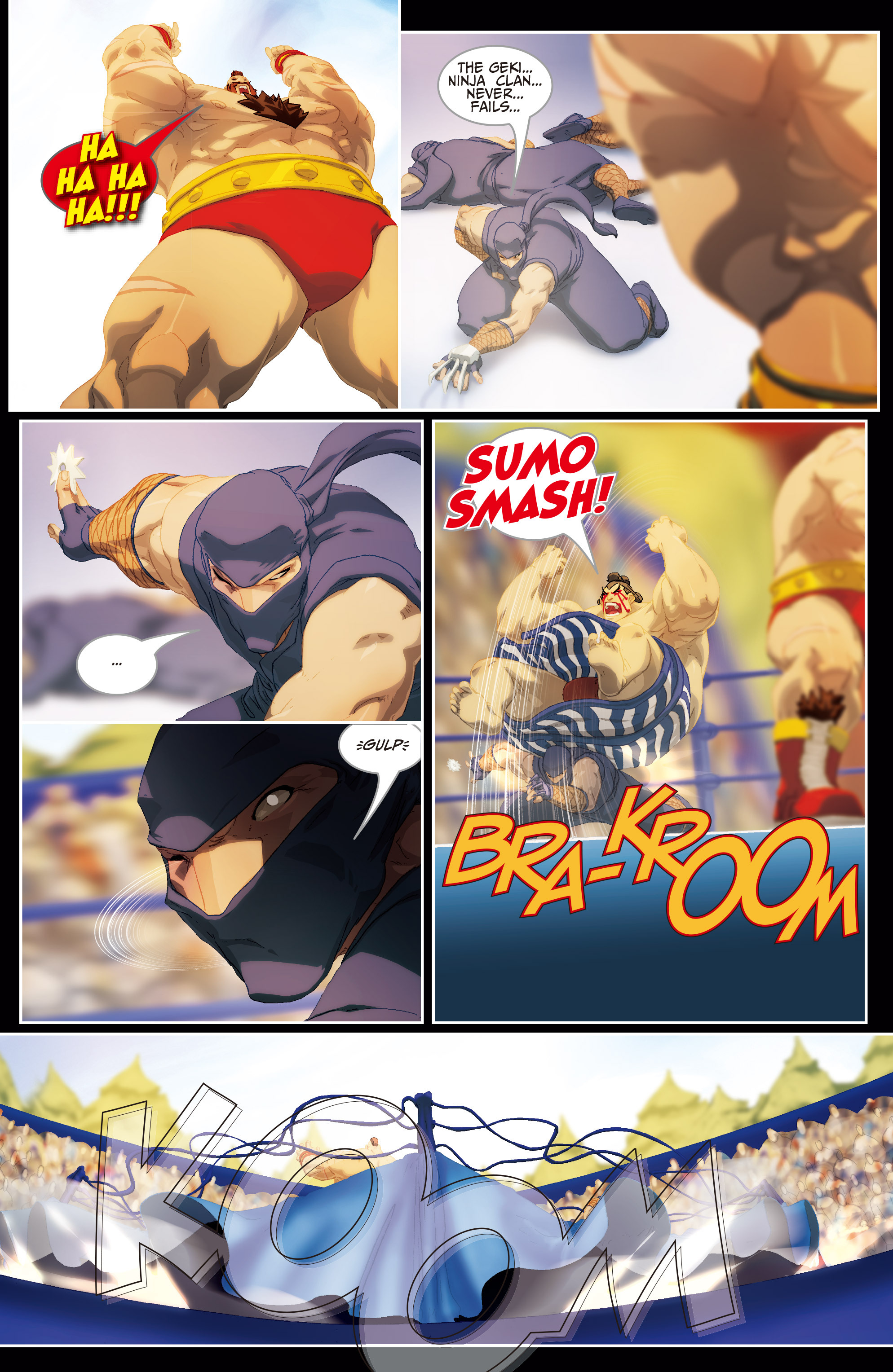 Read online Street Fighter II Turbo comic -  Issue #6 - 12