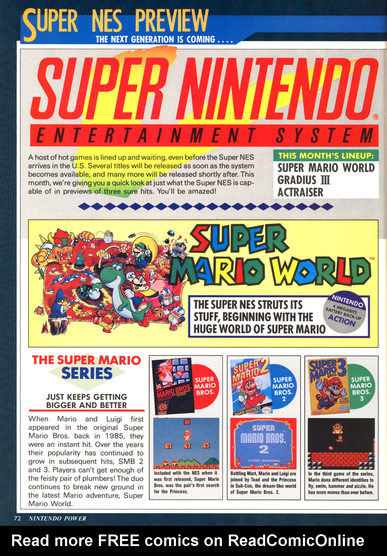 Read online Nintendo Power comic -  Issue #27 - 71