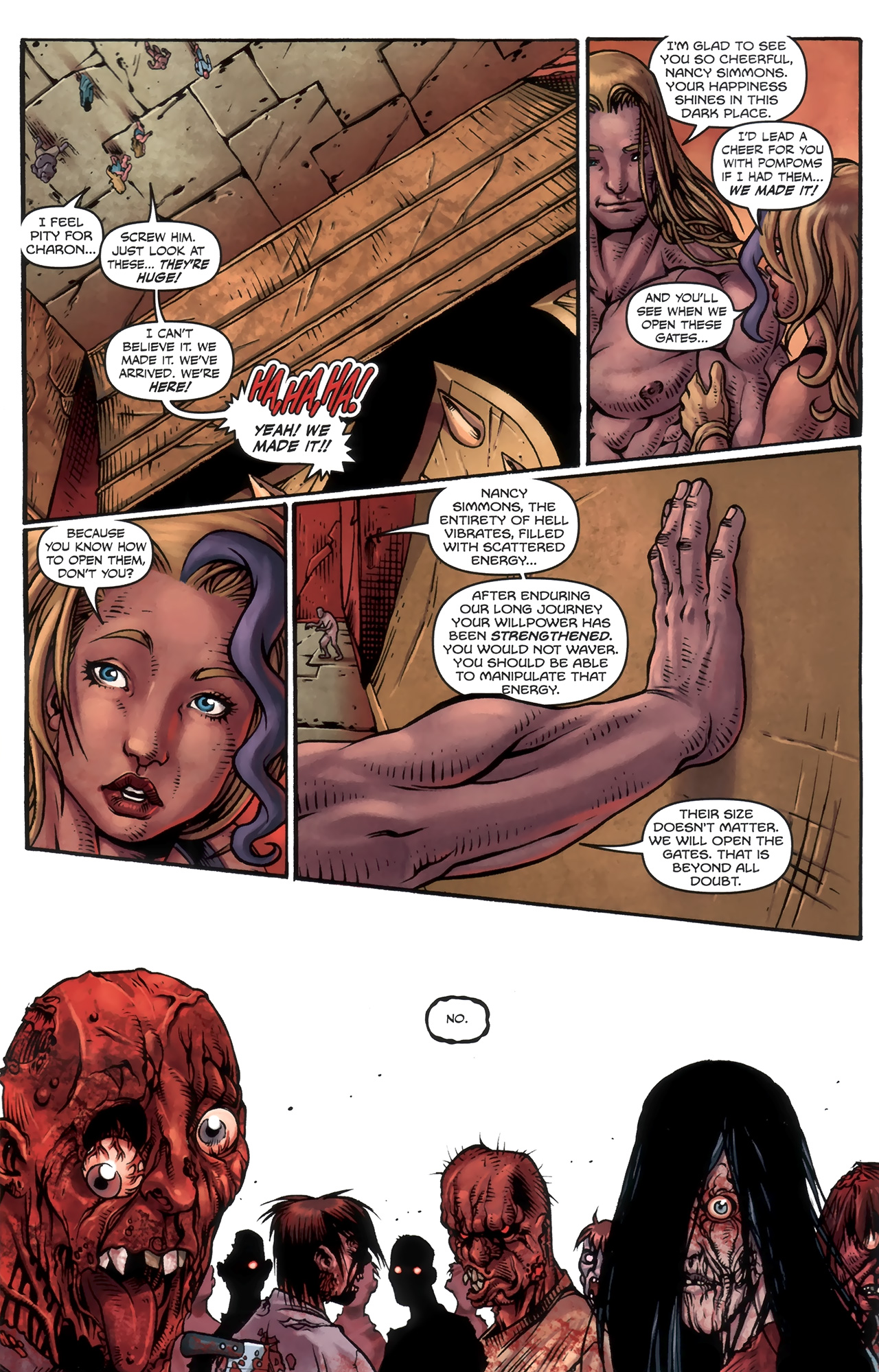 Read online Nancy in Hell comic -  Issue #4 - 12