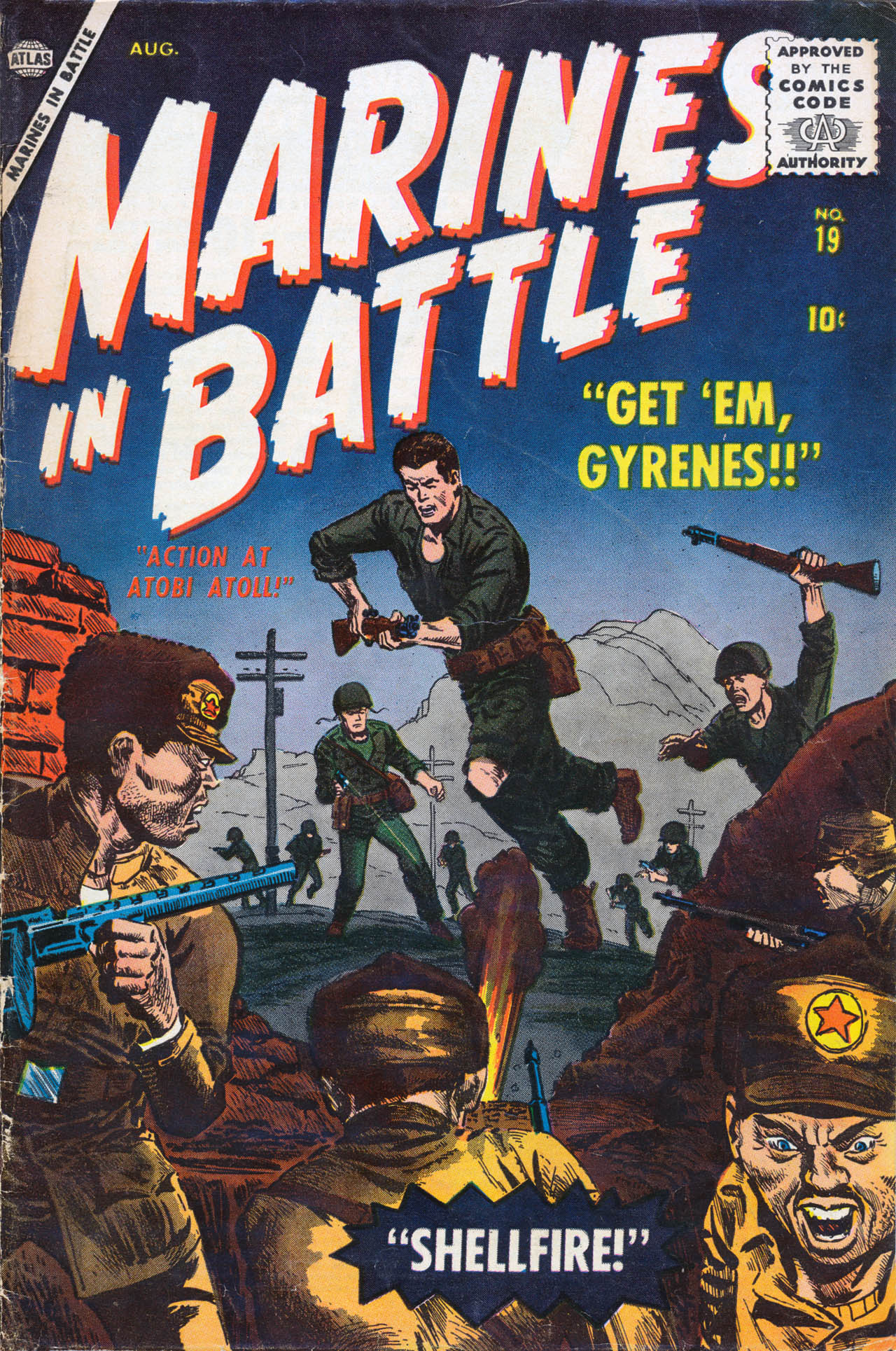 Read online Marines in Battle comic -  Issue #19 - 1