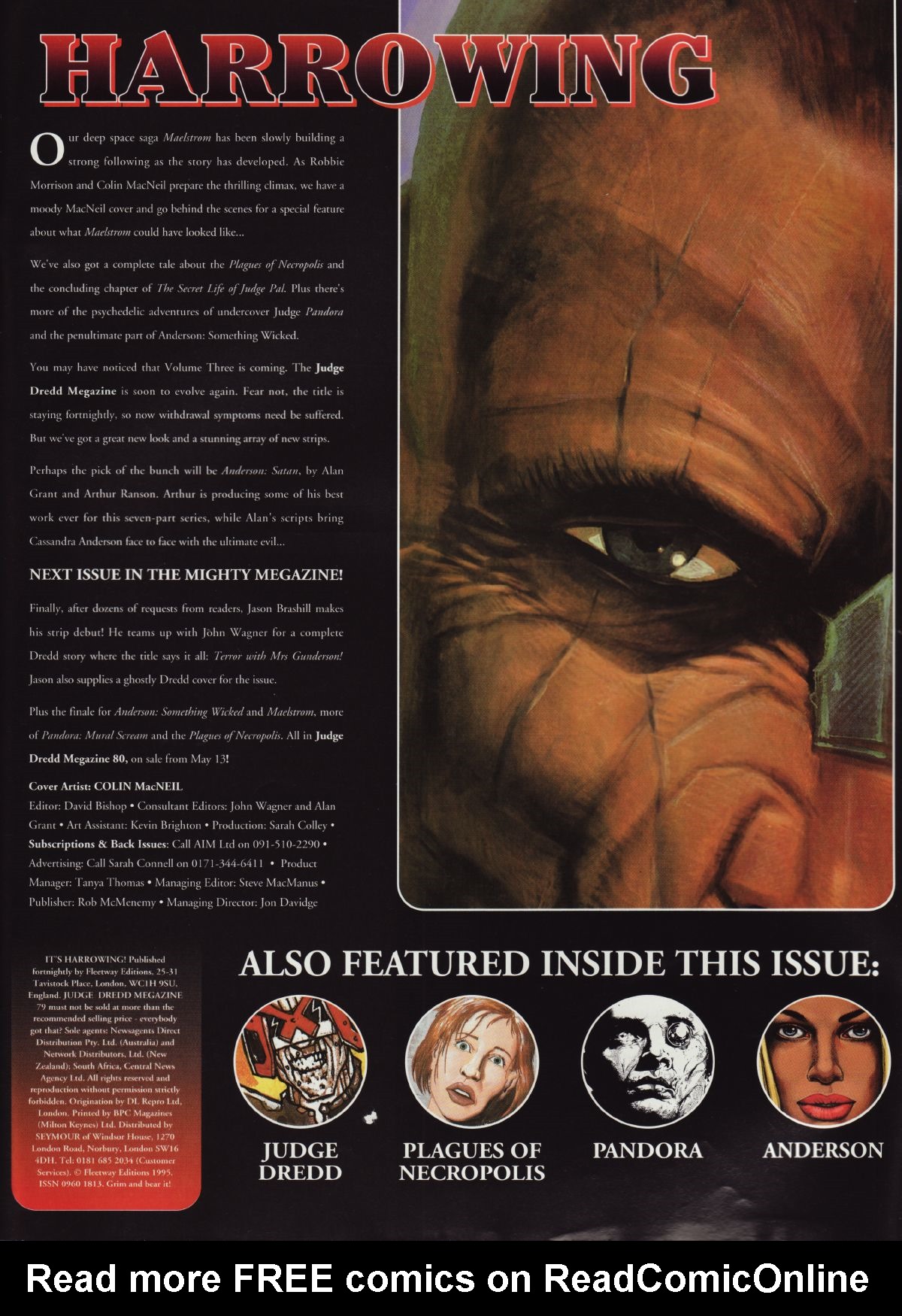 Read online Judge Dredd: The Megazine (vol. 2) comic -  Issue #79 - 2