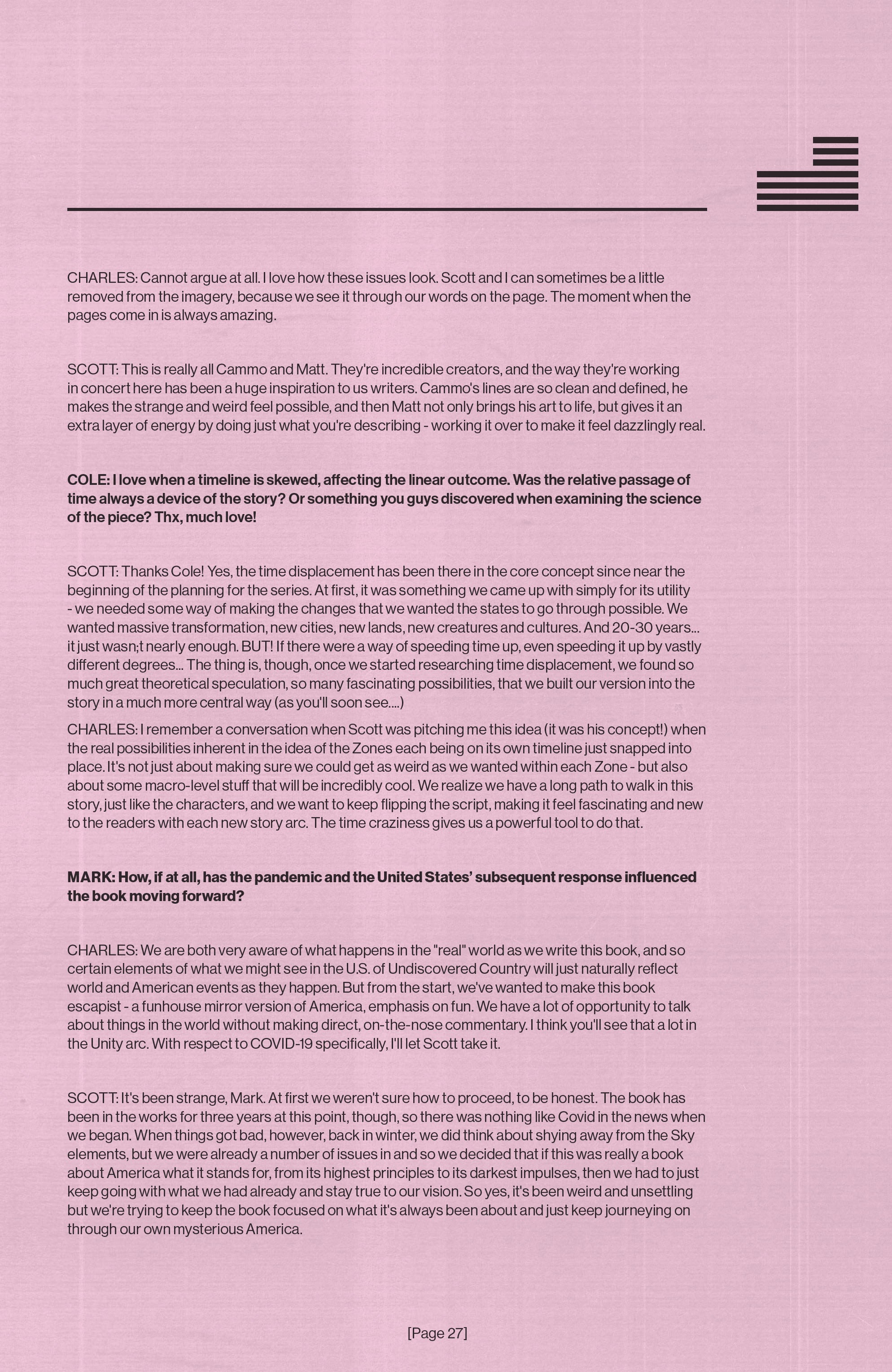 Read online Undiscovered Country comic -  Issue #9 - 26